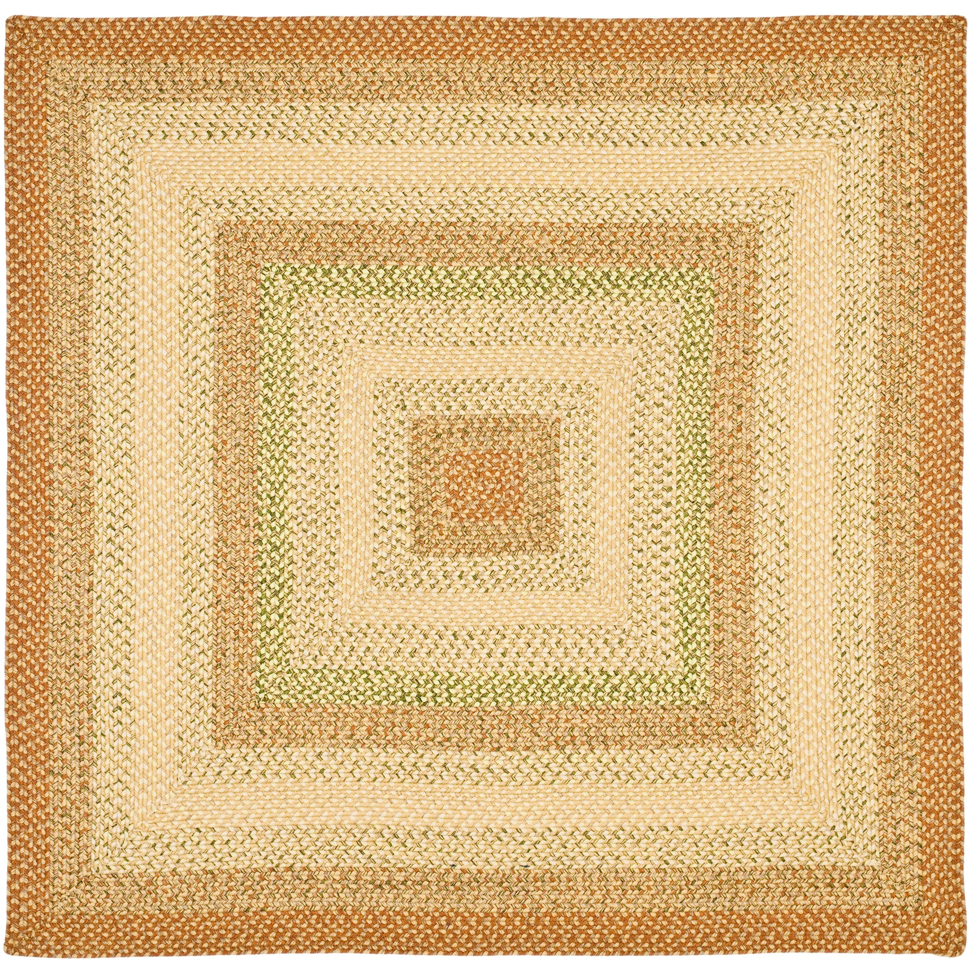 SAFAVIEH. Handmade Braided Adelajde Country Rug