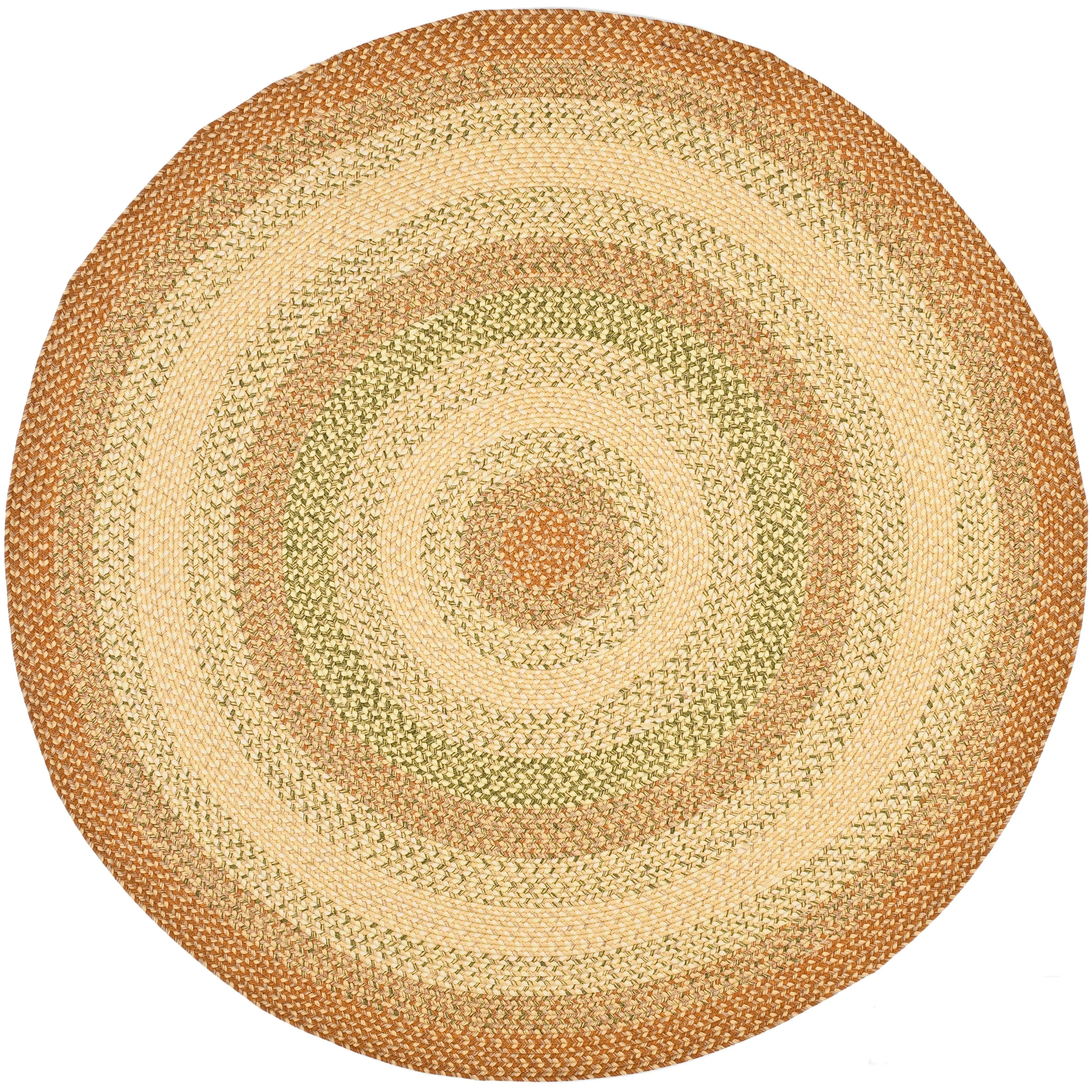 SAFAVIEH. Handmade Braided Adelajde Country Rug