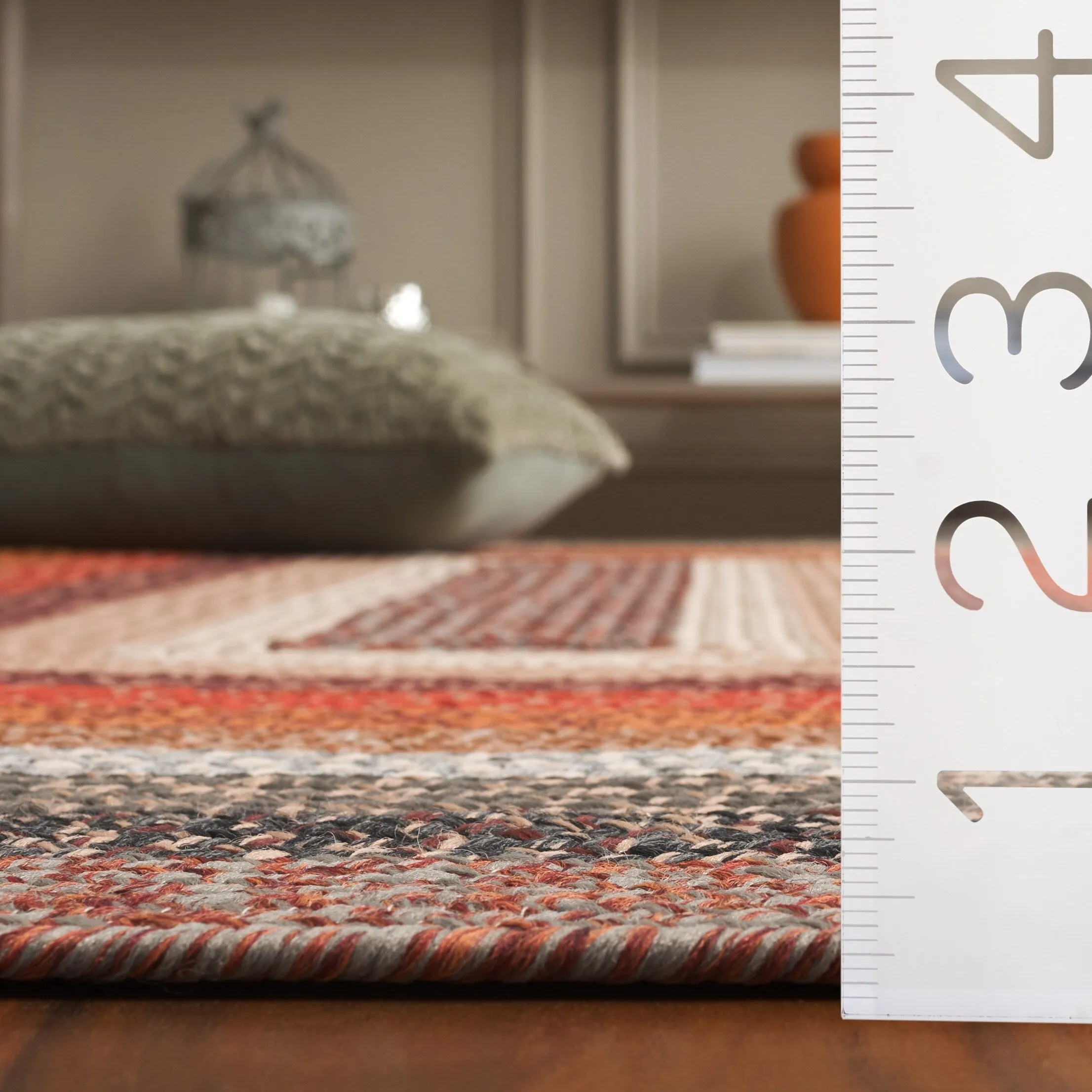 SAFAVIEH Handmade Braided Gula Machine Washable Country Rug