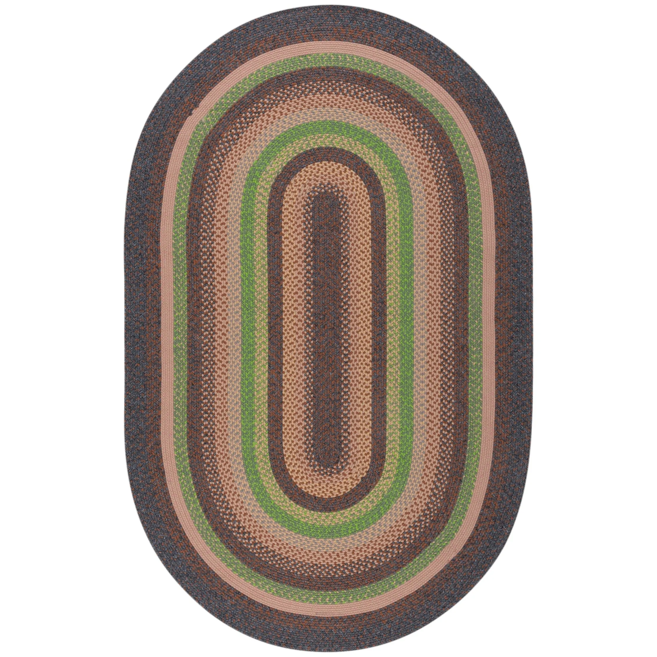 SAFAVIEH Handmade Braided Jivitza Country Rug