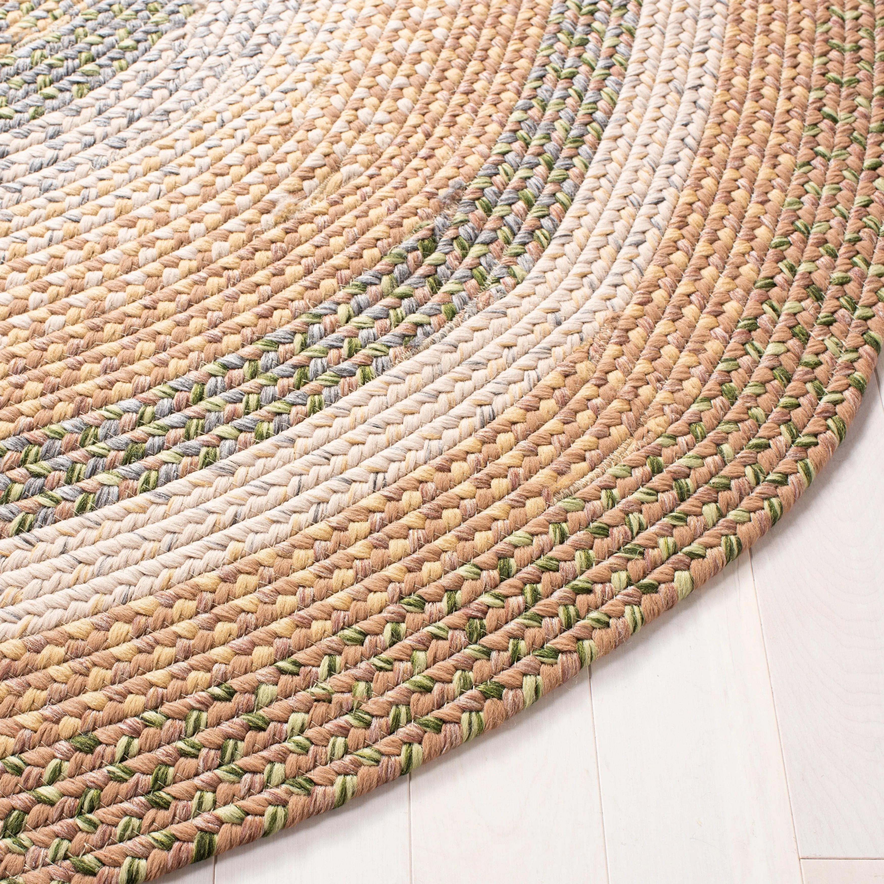 SAFAVIEH Handmade Braided Jivitza Country Rug