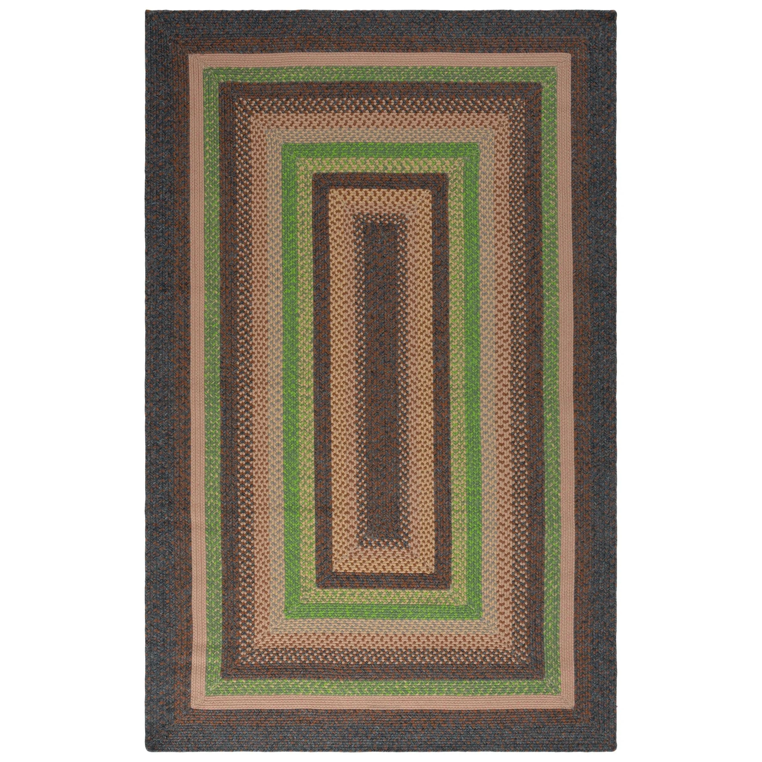 SAFAVIEH Handmade Braided Jivitza Country Rug