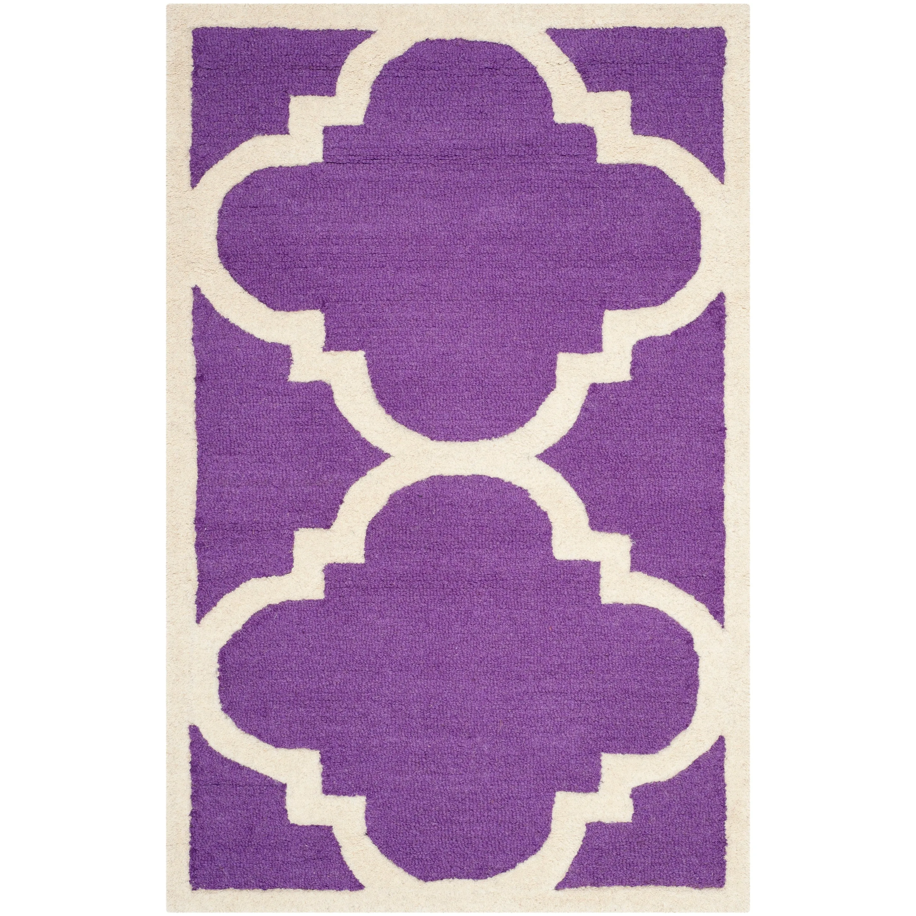 SAFAVIEH Handmade Cambridge Gullveig Modern Moroccan Wool Rug