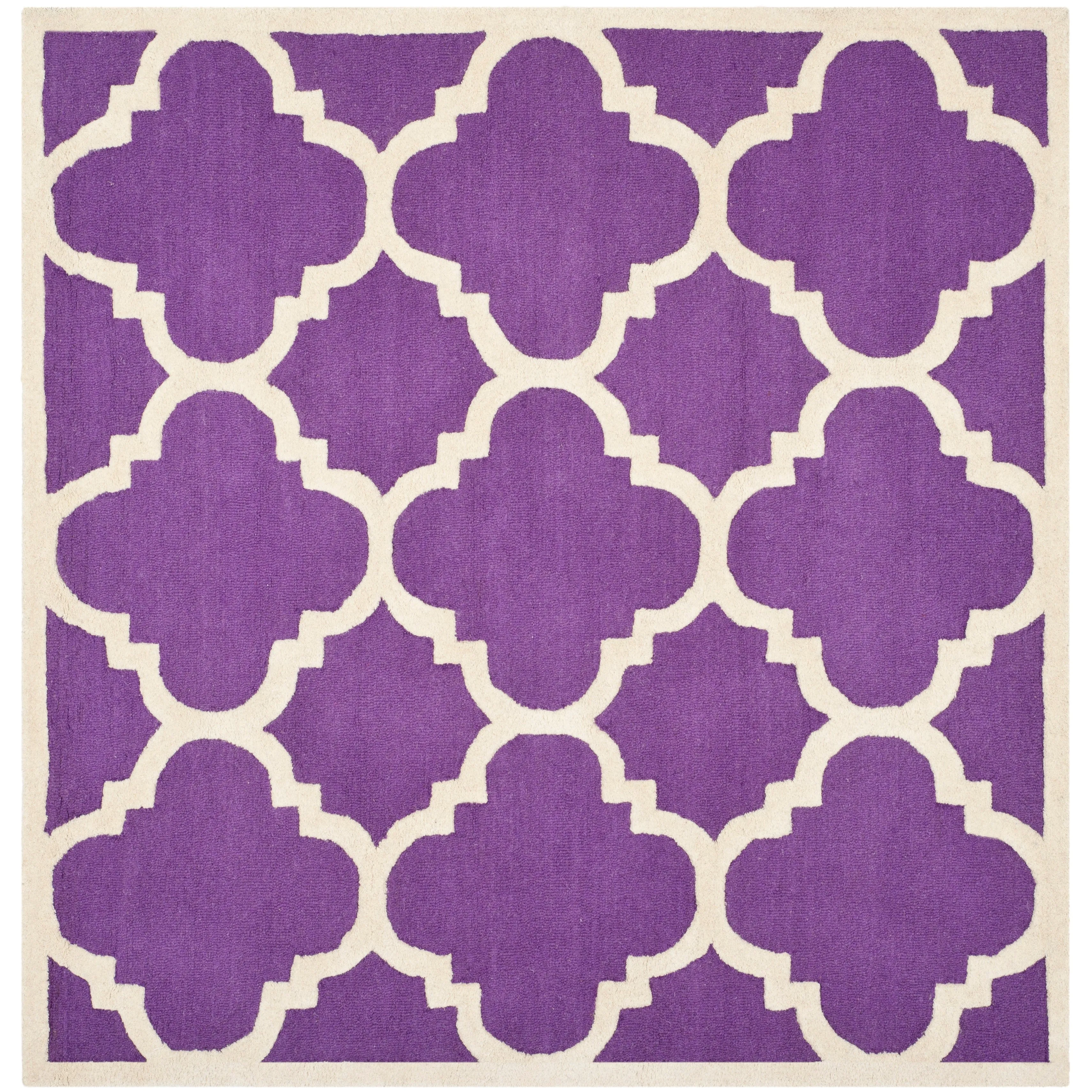 SAFAVIEH Handmade Cambridge Gullveig Modern Moroccan Wool Rug