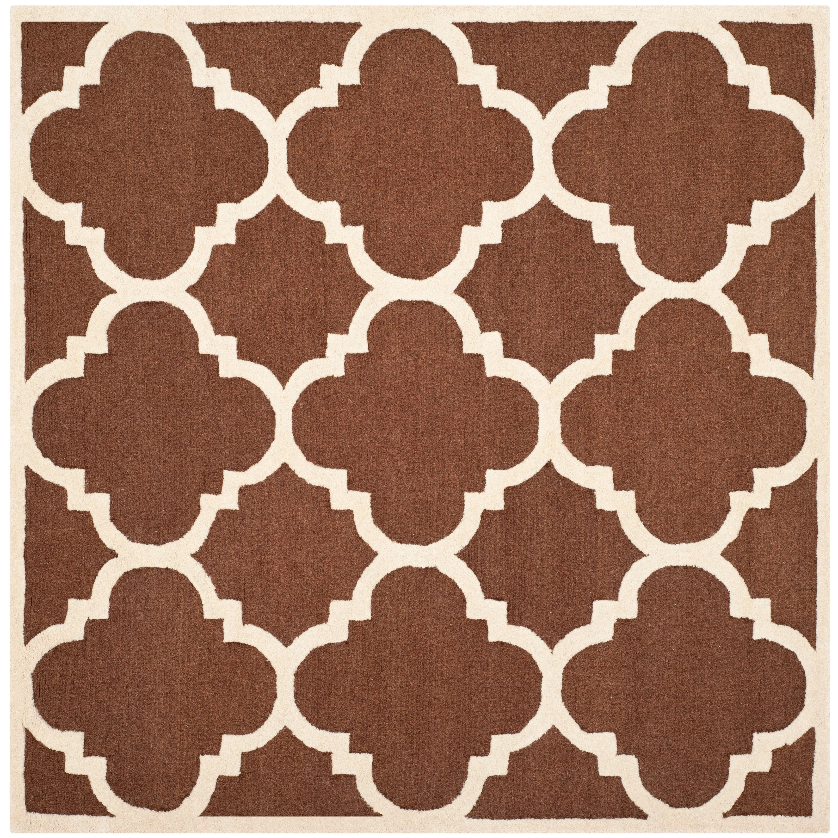 SAFAVIEH Handmade Cambridge Gullveig Modern Moroccan Wool Rug