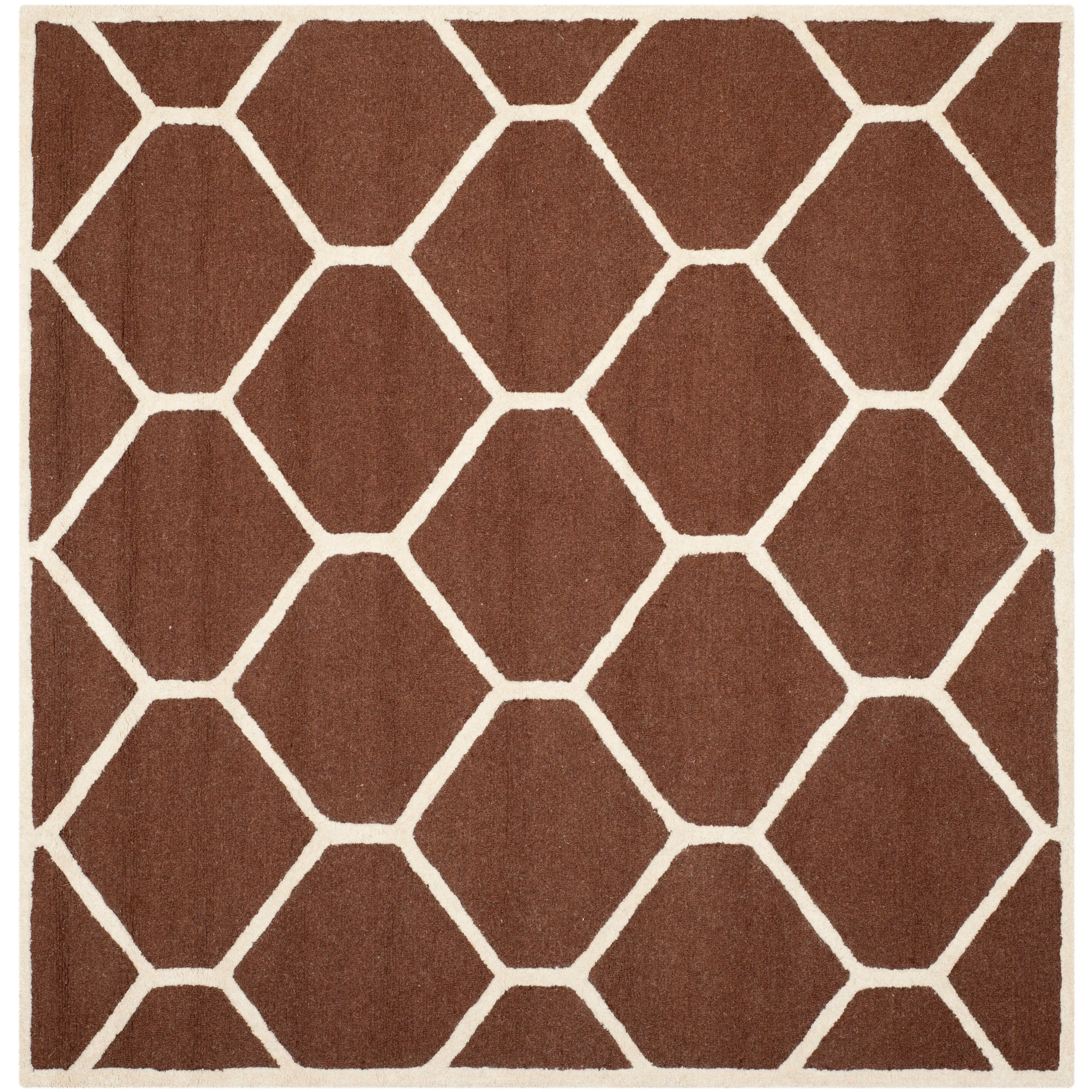 SAFAVIEH Handmade Cambridge Meira Modern Moroccan Wool Rug