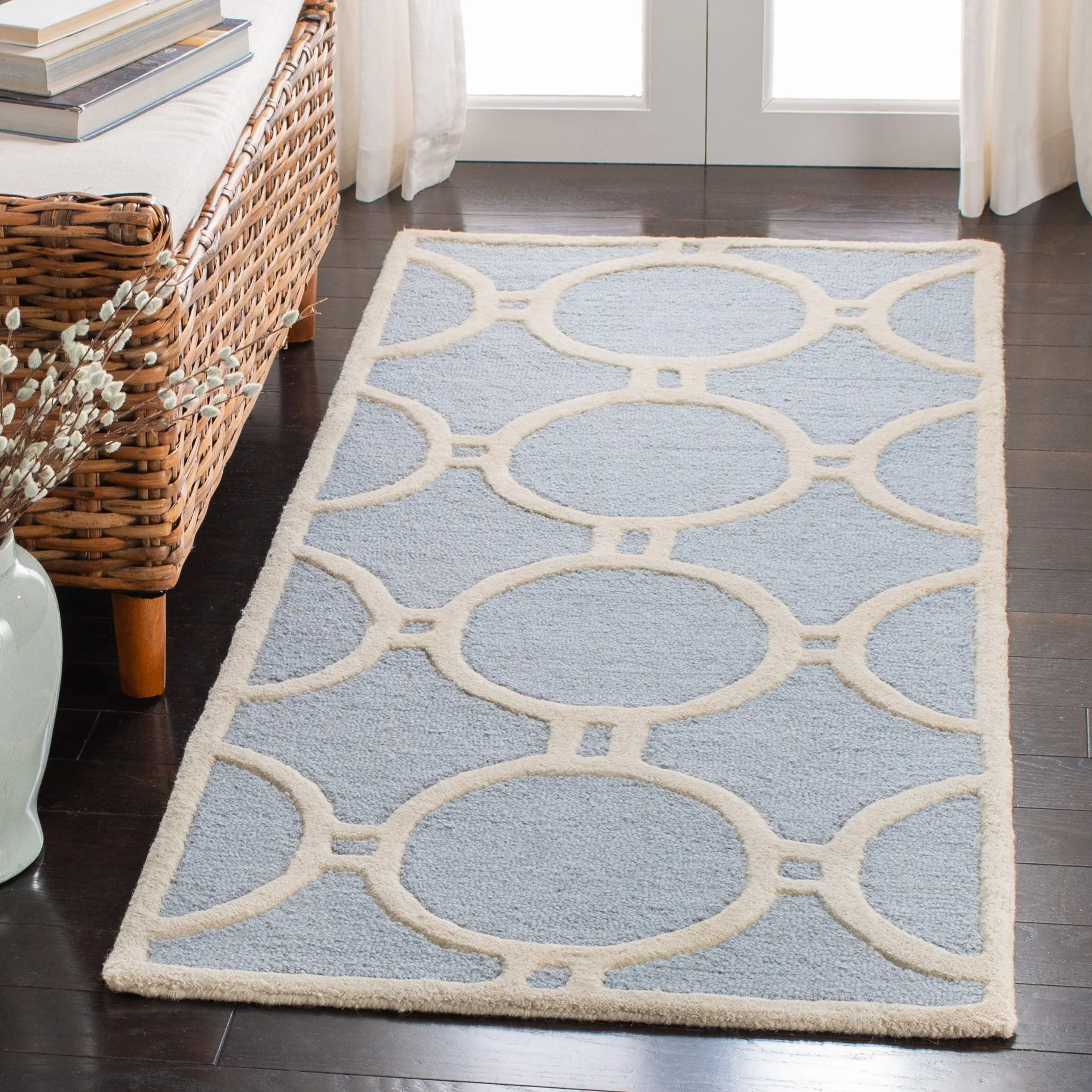 SAFAVIEH Handmade Cambridge Nurije Modern Moroccan Wool Rug