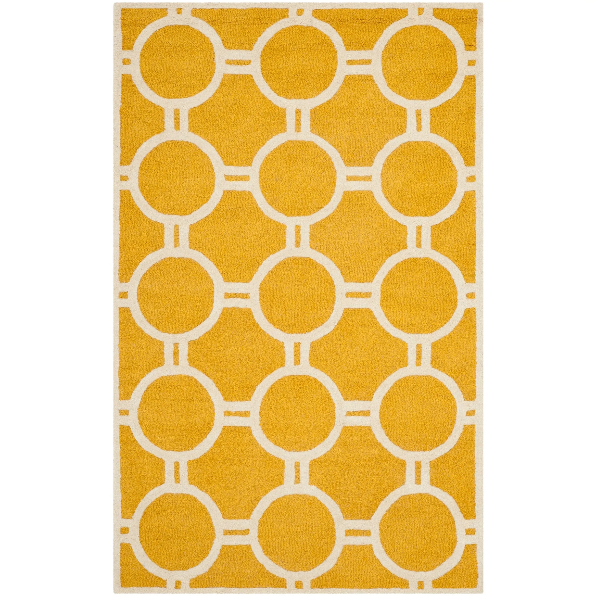 SAFAVIEH Handmade Cambridge Nurije Modern Moroccan Wool Rug