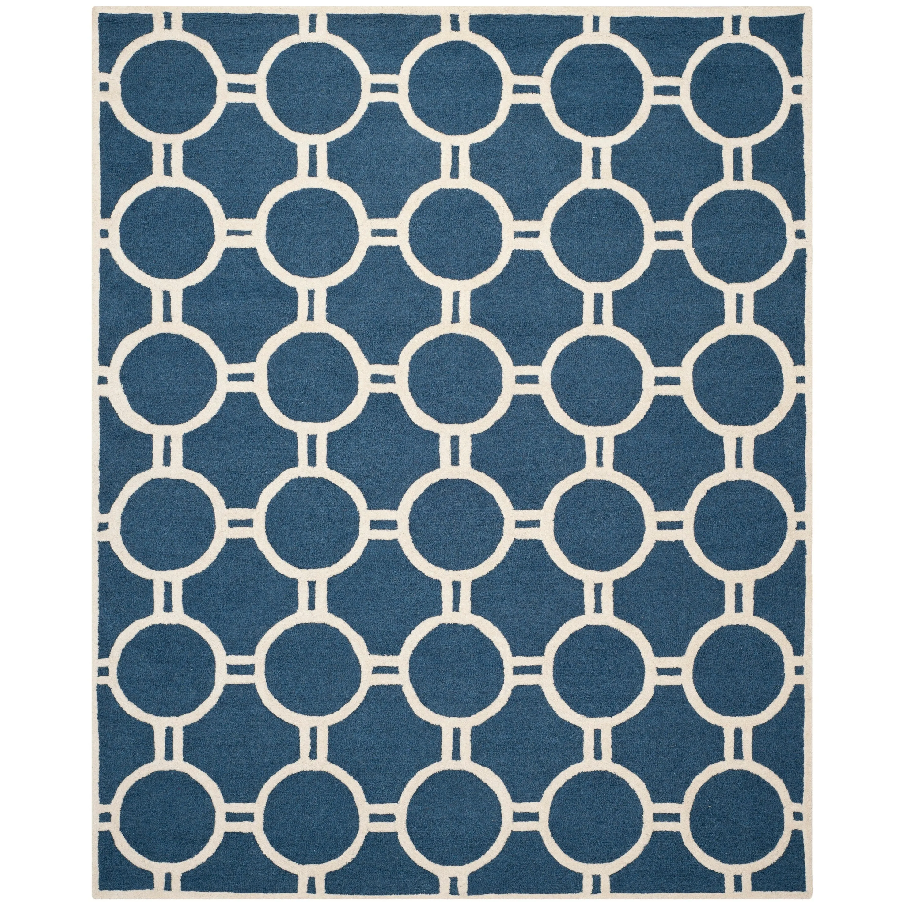 SAFAVIEH Handmade Cambridge Nurije Modern Moroccan Wool Rug