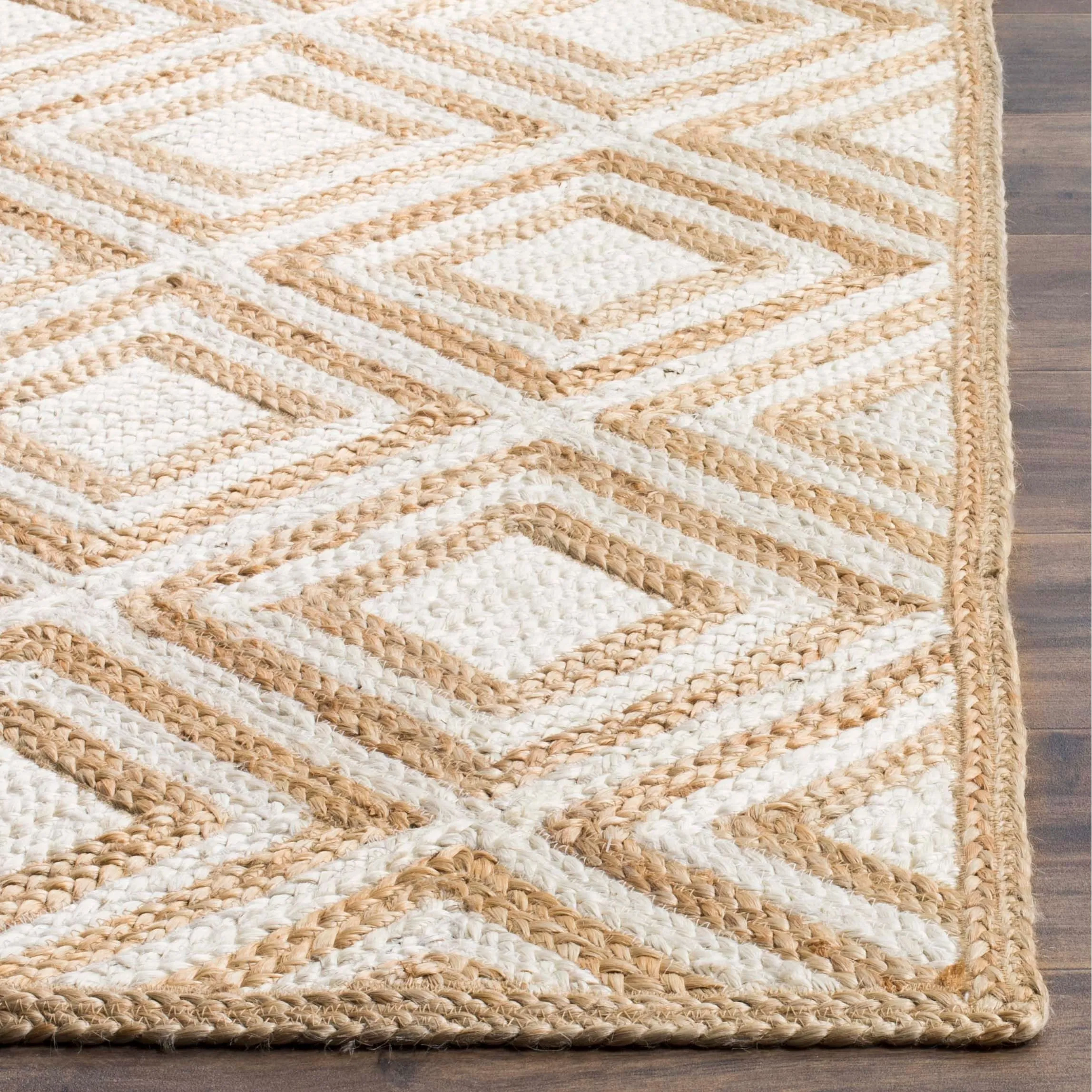 SAFAVIEH Handmade Cape Cod Alzira Coastal Jute Rug