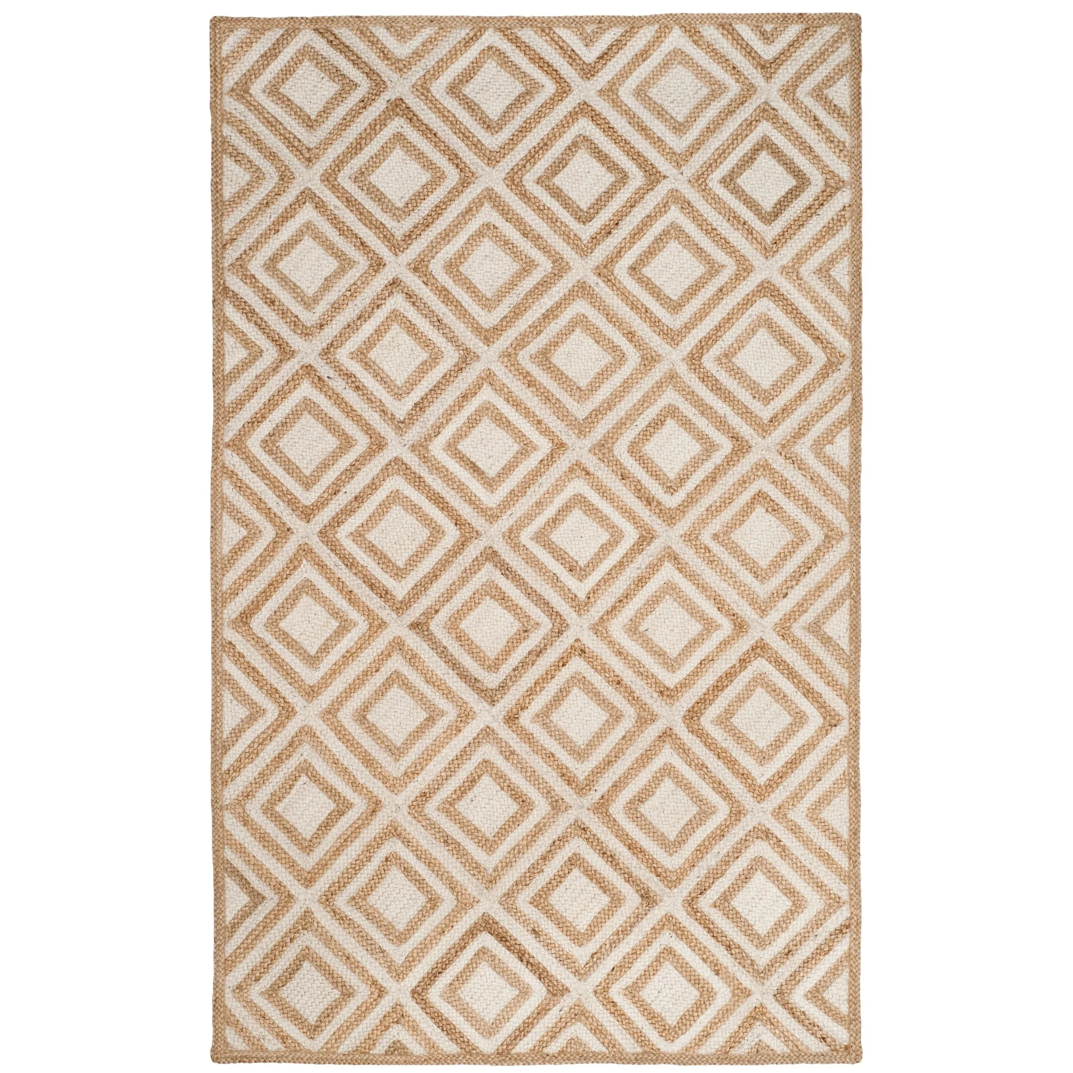 SAFAVIEH Handmade Cape Cod Alzira Coastal Jute Rug