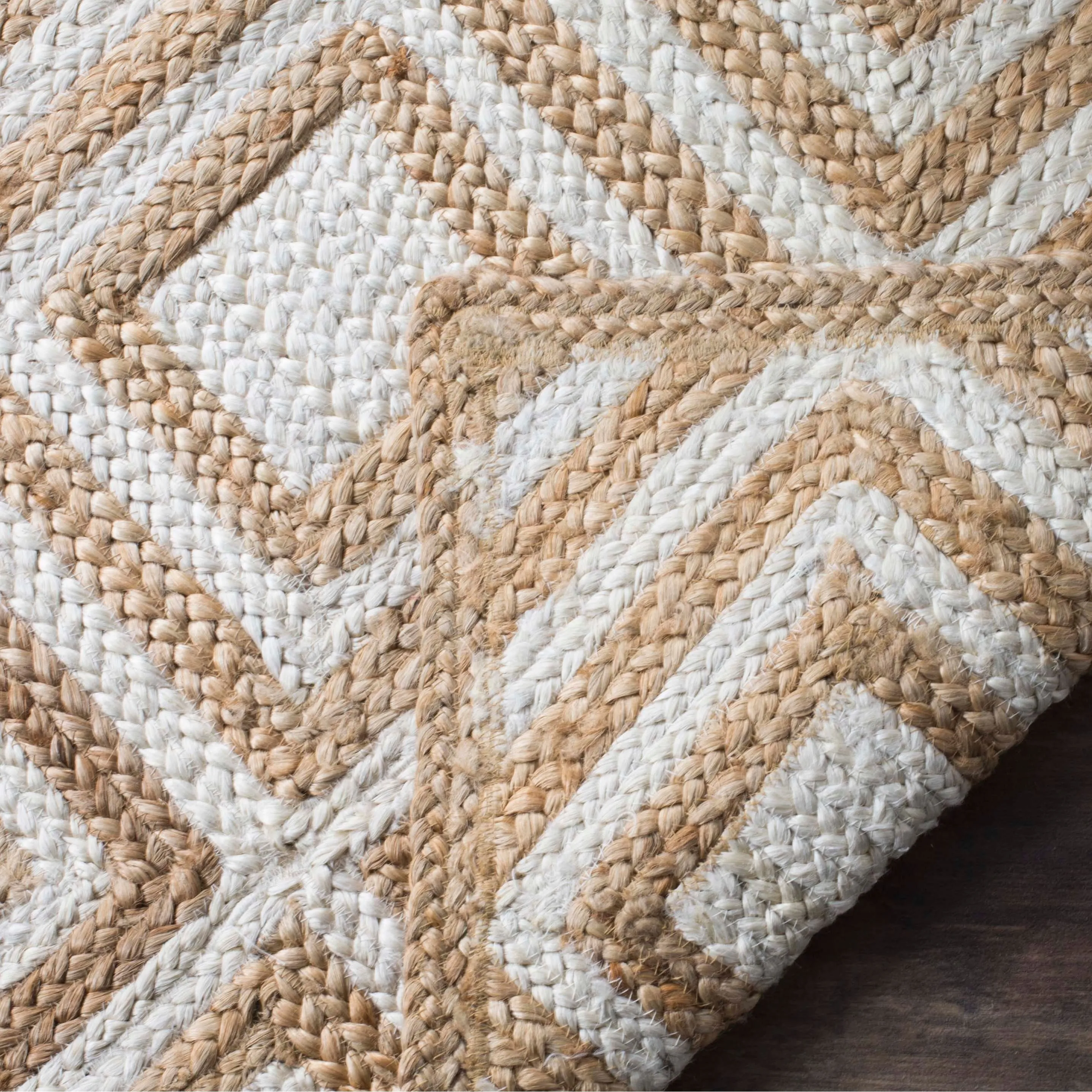 SAFAVIEH Handmade Cape Cod Alzira Coastal Jute Rug