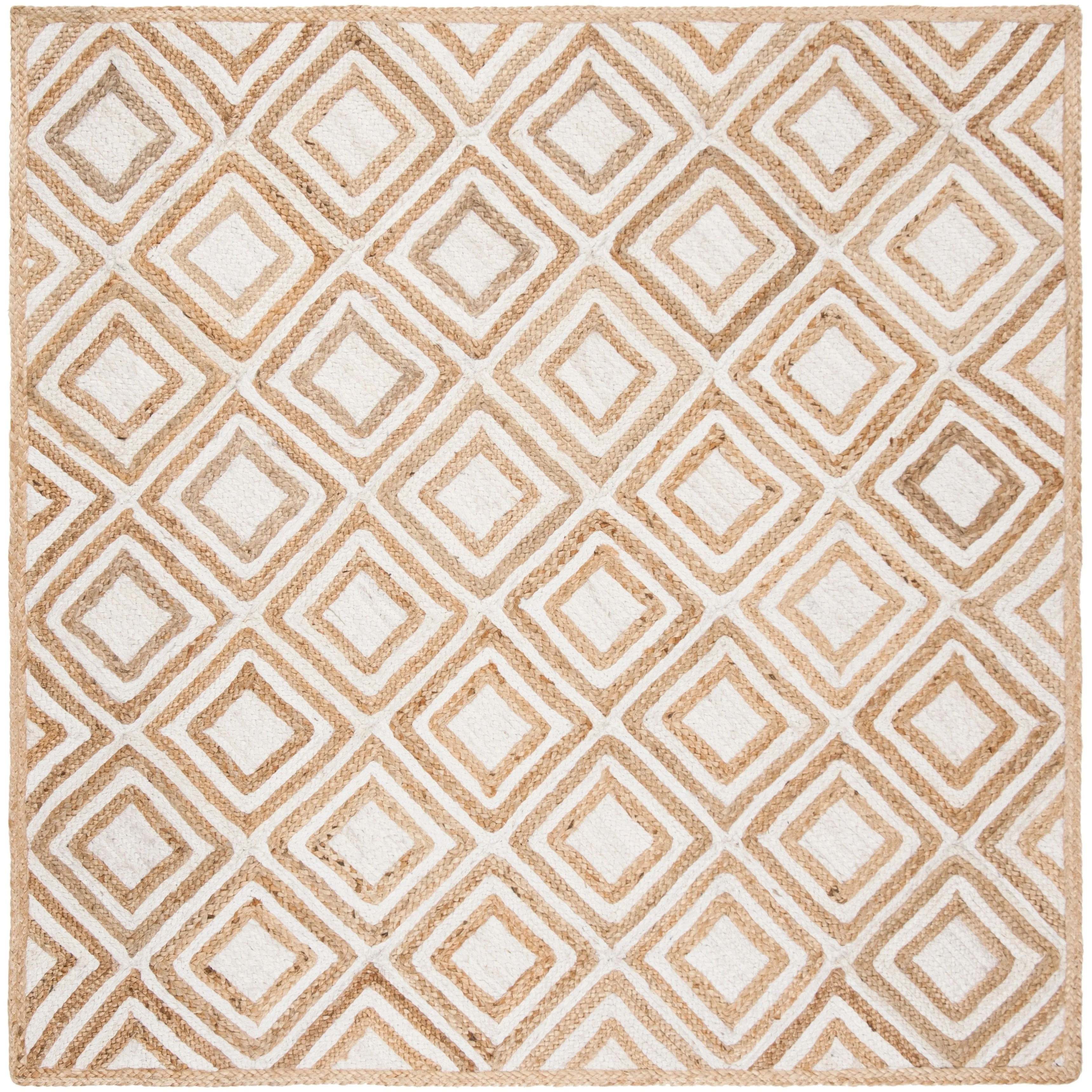 SAFAVIEH Handmade Cape Cod Alzira Coastal Jute Rug