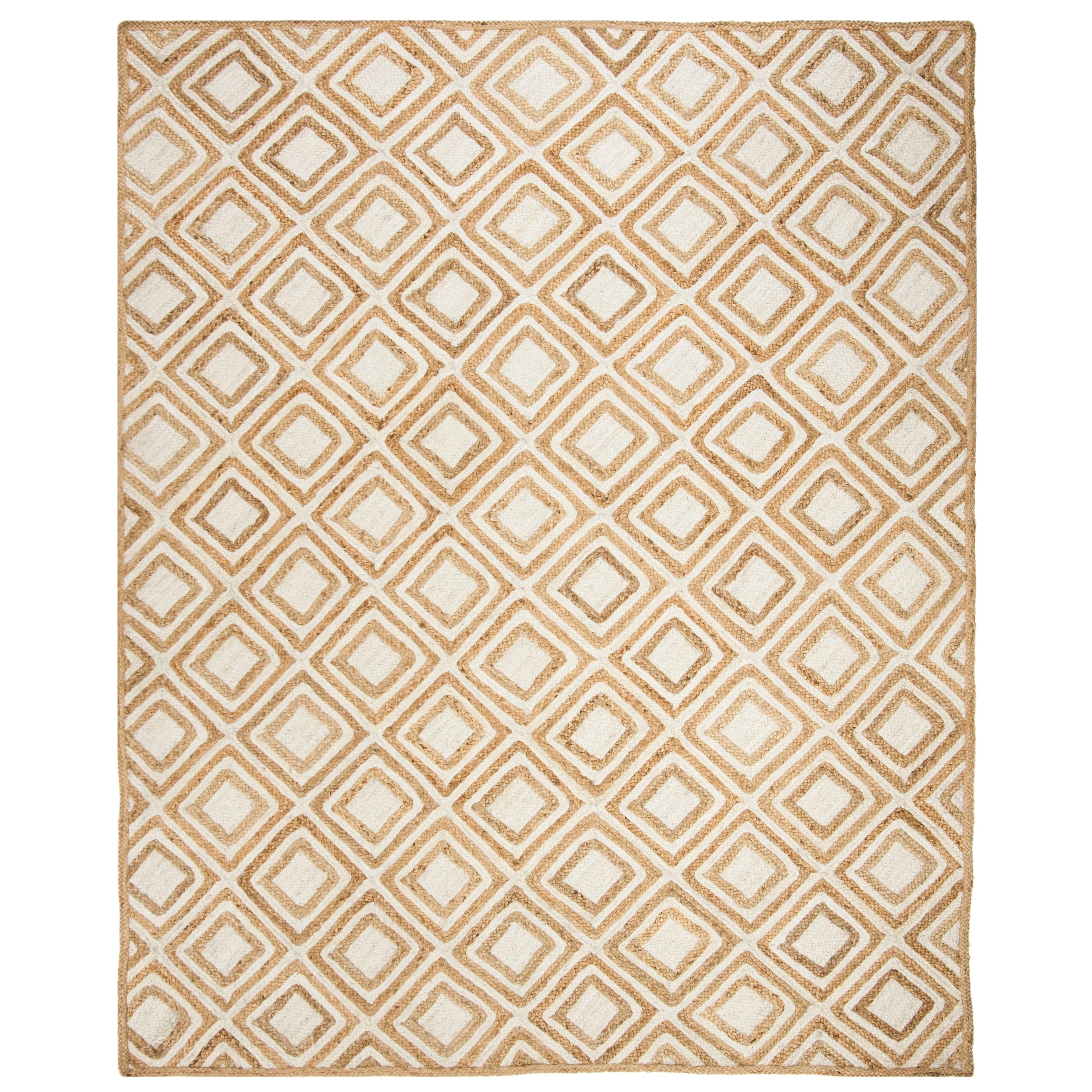 SAFAVIEH Handmade Cape Cod Alzira Coastal Jute Rug
