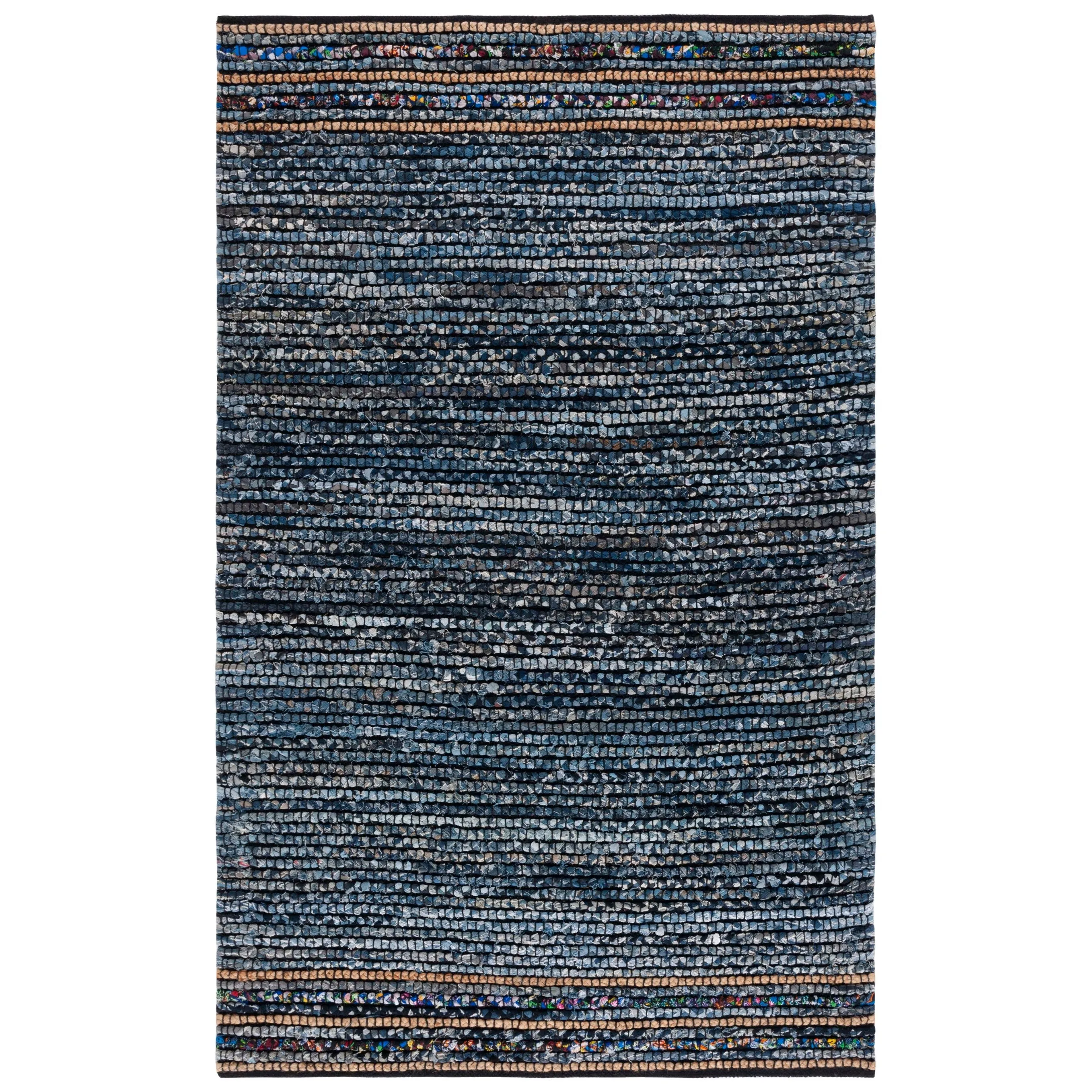 SAFAVIEH Handmade Cape Cod Korina Boho Coastal Rug
