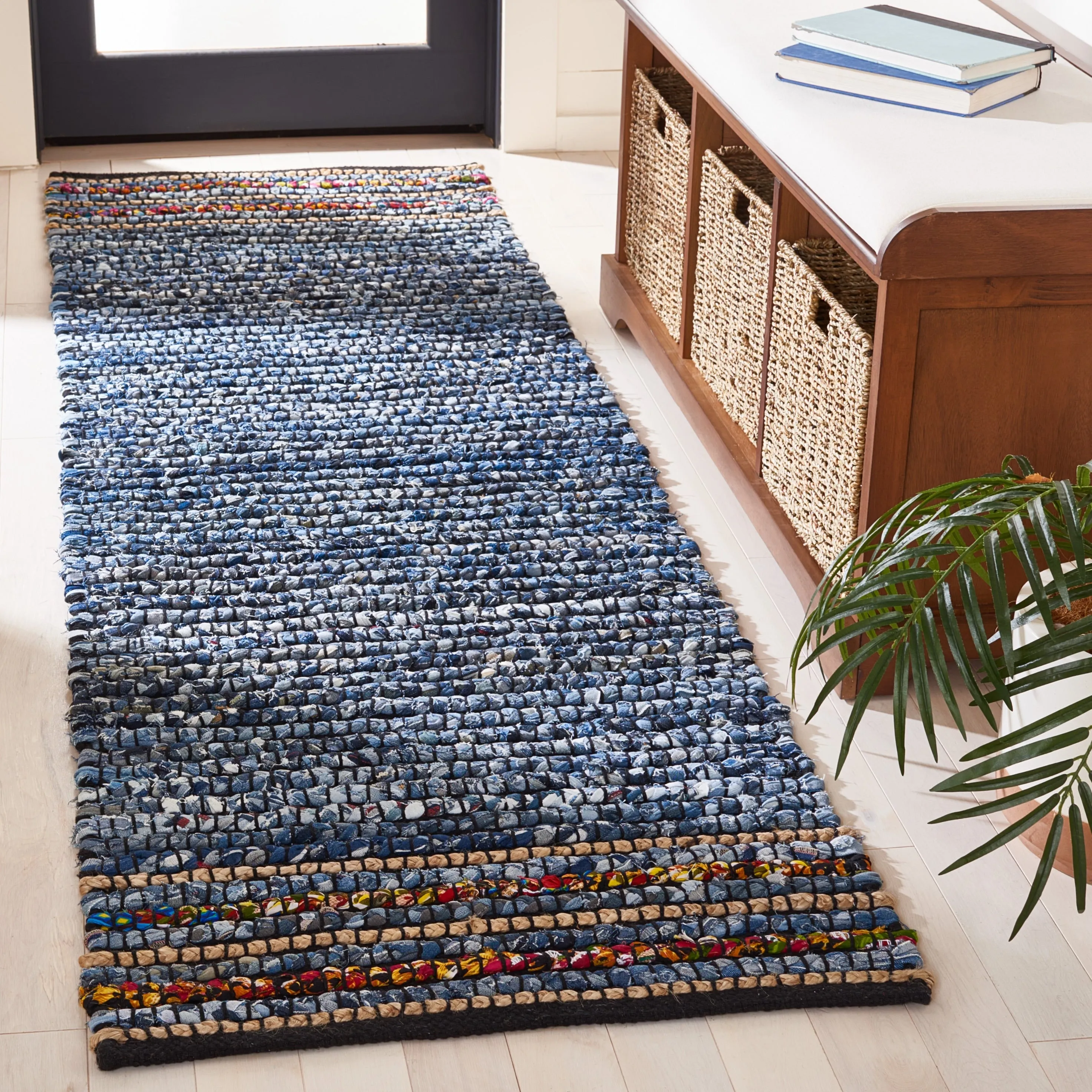SAFAVIEH Handmade Cape Cod Korina Boho Coastal Rug