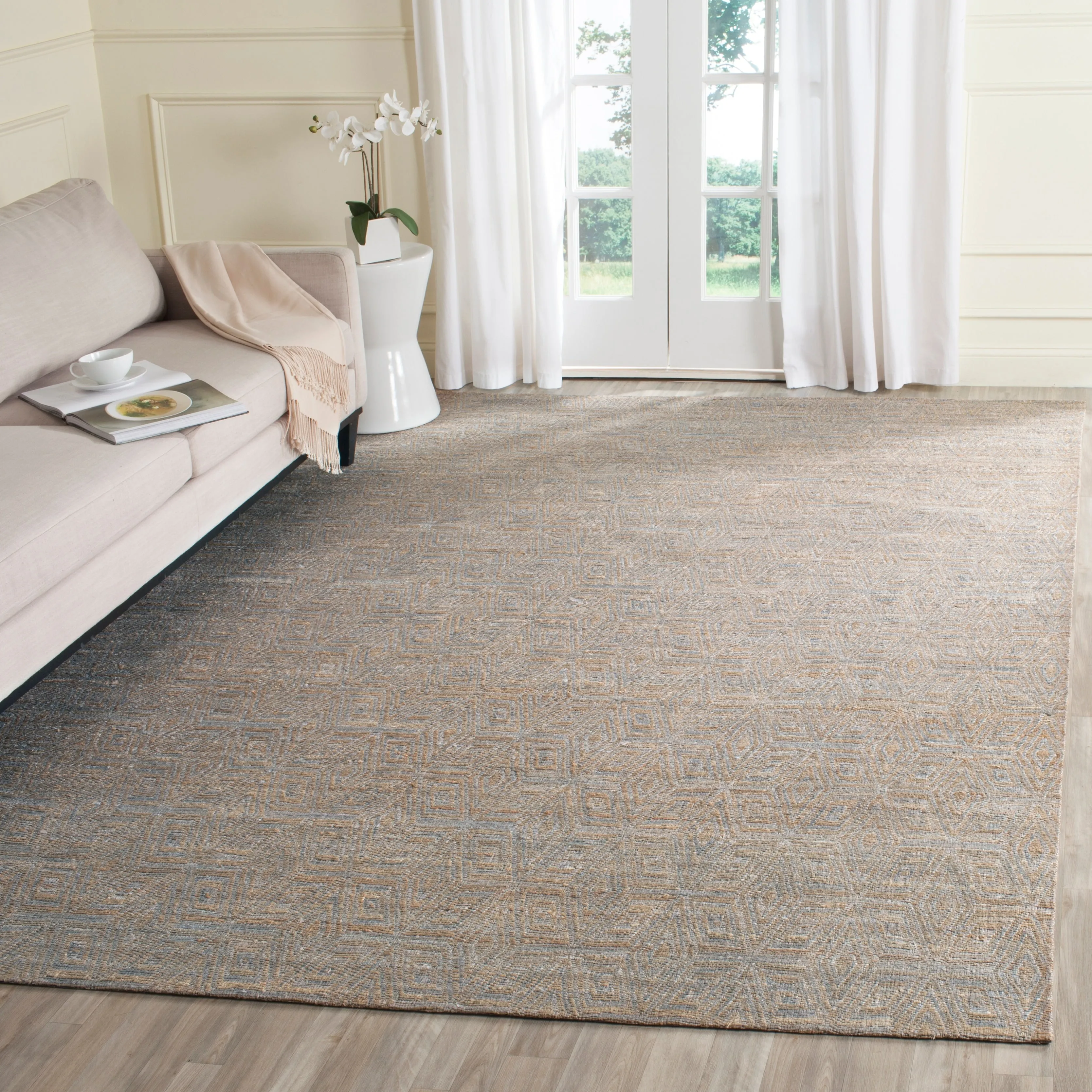SAFAVIEH Handmade Cape Cod Violina Coastal Jute Rug