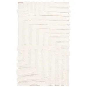 SAFAVIEH Handmade Casablanca Appoline Shag Wool Rug