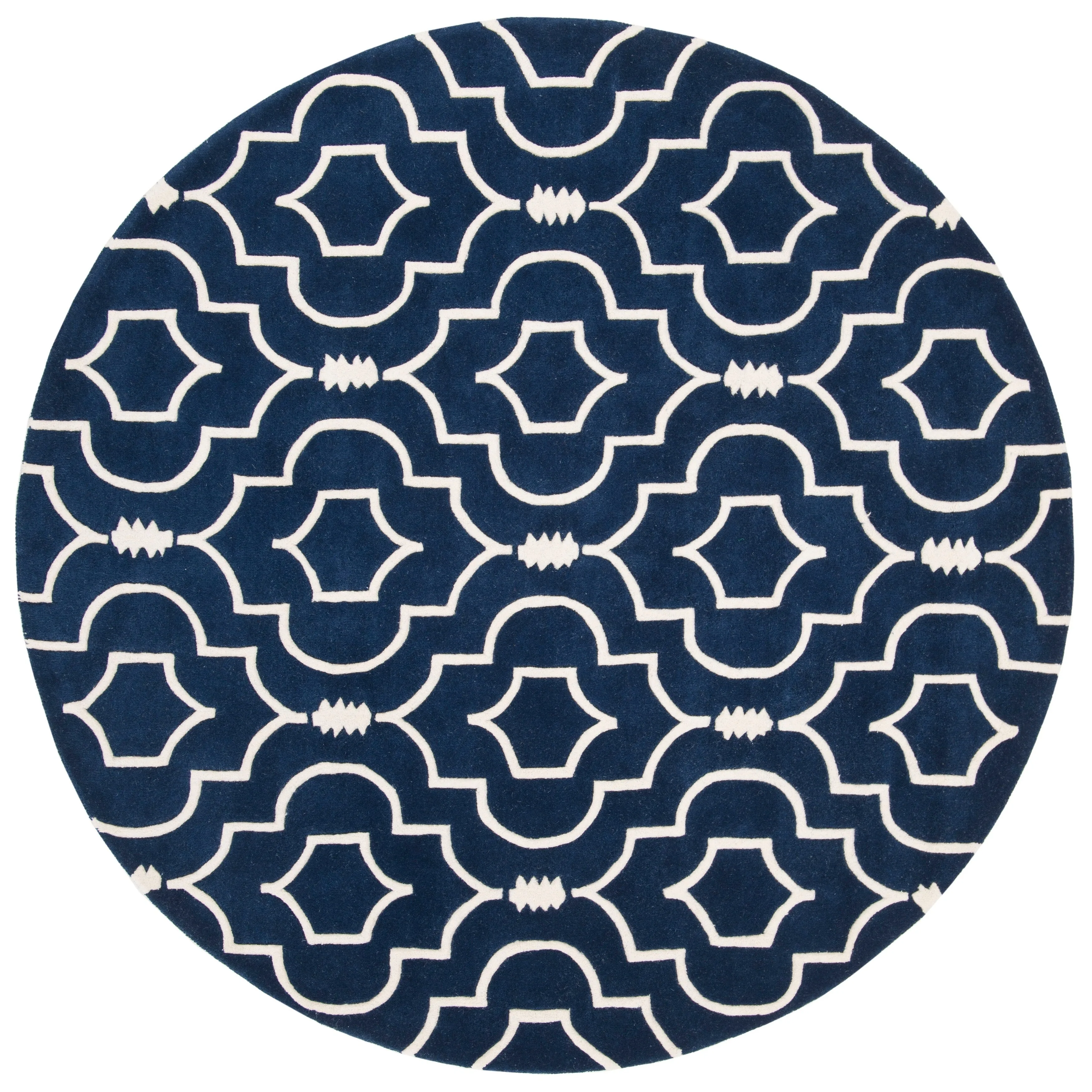 SAFAVIEH Handmade Chatham Cvetka Modern Moroccan Wool Rug