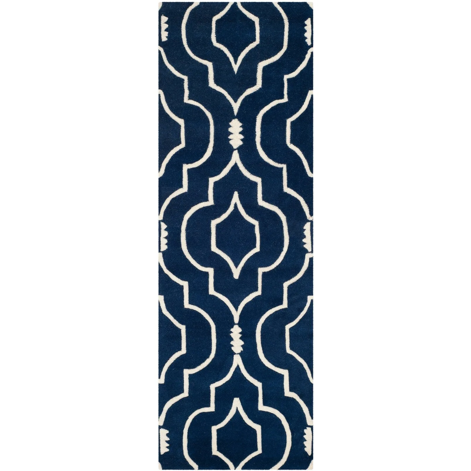 SAFAVIEH Handmade Chatham Cvetka Modern Moroccan Wool Rug
