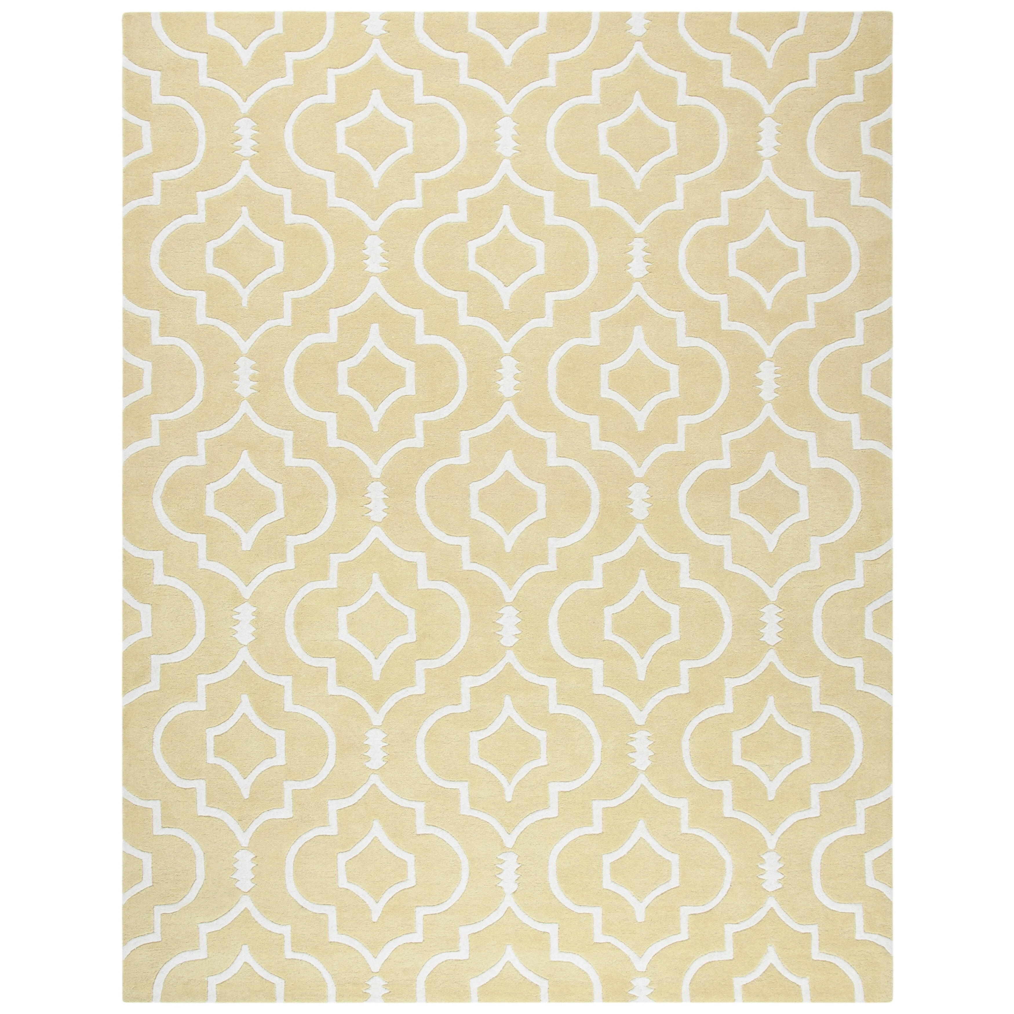SAFAVIEH Handmade Chatham Cvetka Modern Moroccan Wool Rug