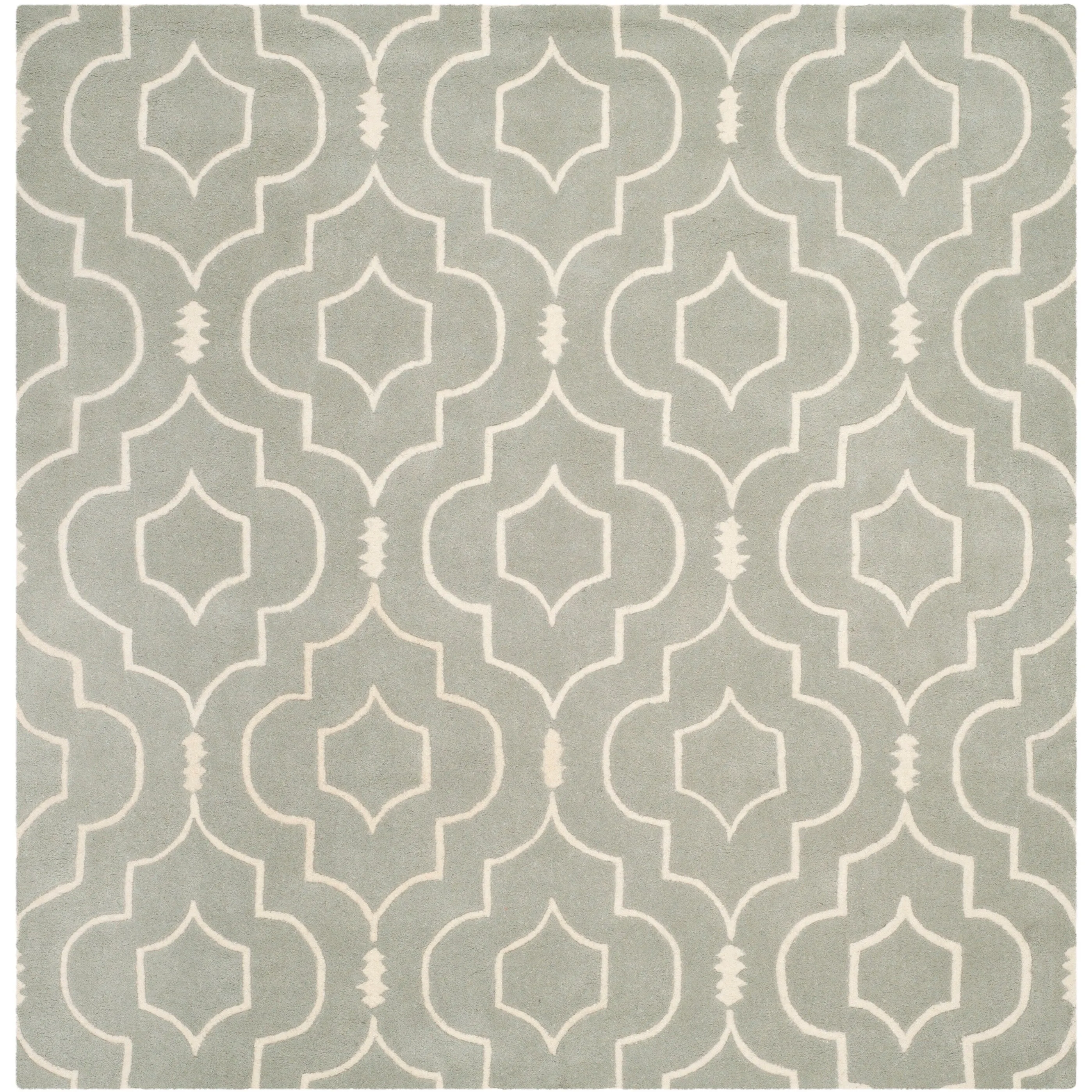 SAFAVIEH Handmade Chatham Cvetka Modern Moroccan Wool Rug