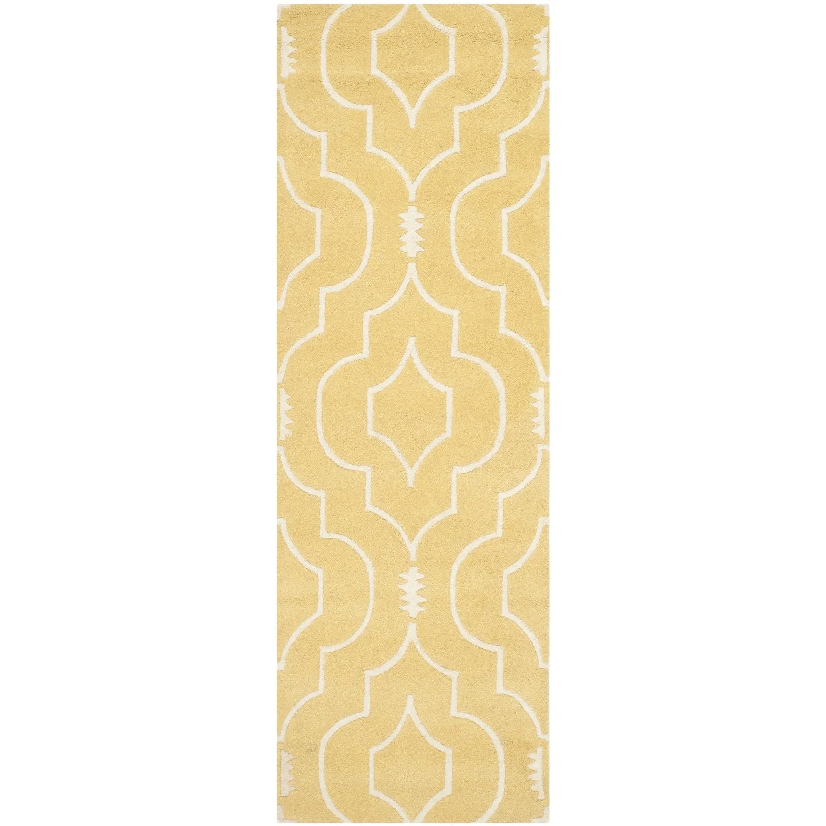 SAFAVIEH Handmade Chatham Cvetka Modern Moroccan Wool Rug