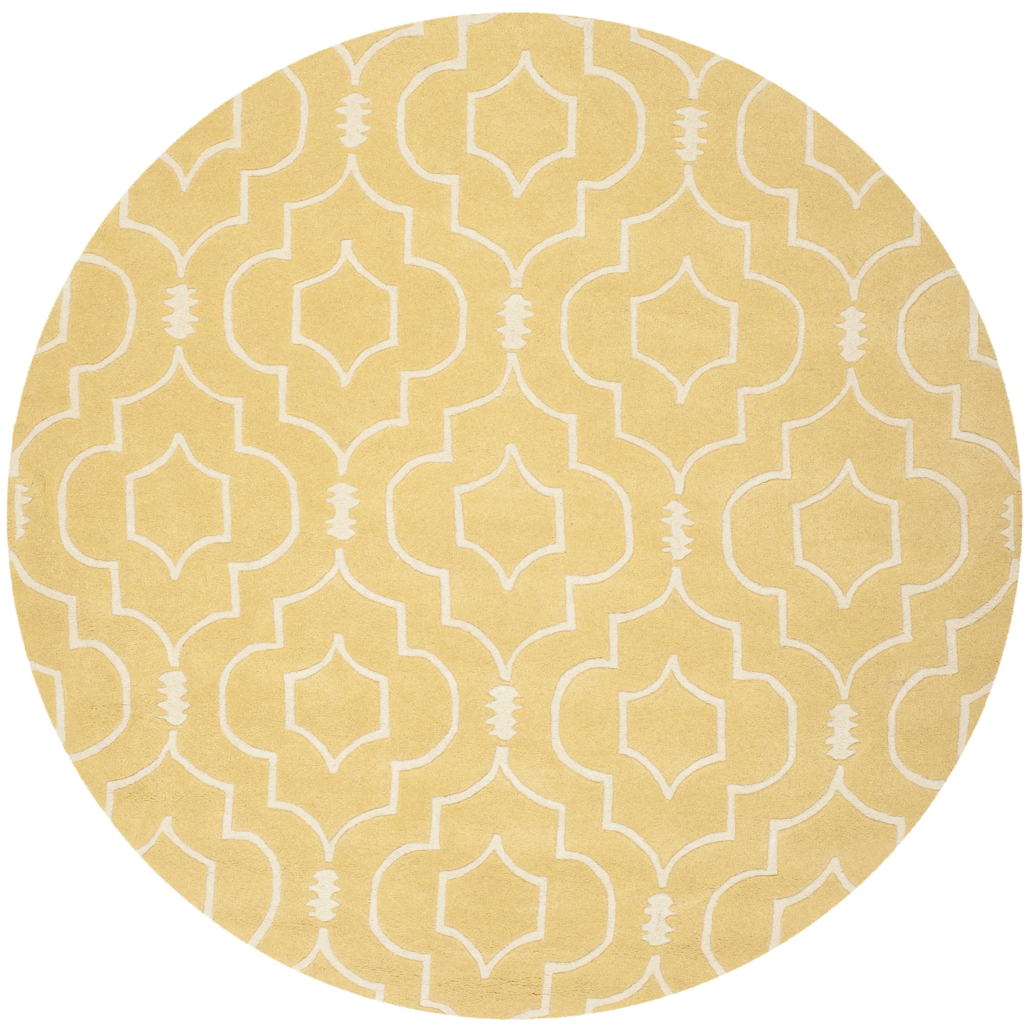 SAFAVIEH Handmade Chatham Cvetka Modern Moroccan Wool Rug