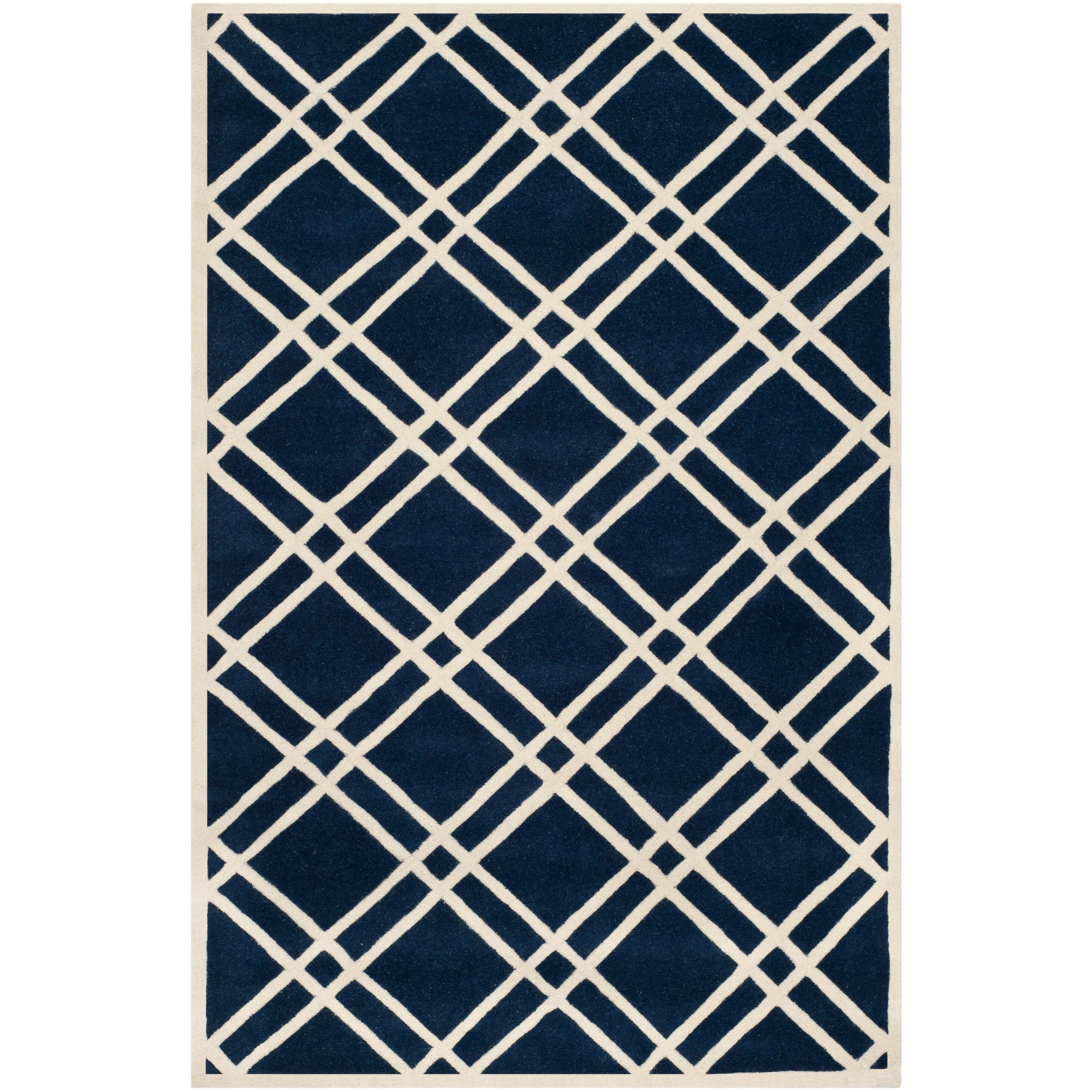 SAFAVIEH Handmade Chatham Geronda Modern Moroccan Wool Rug