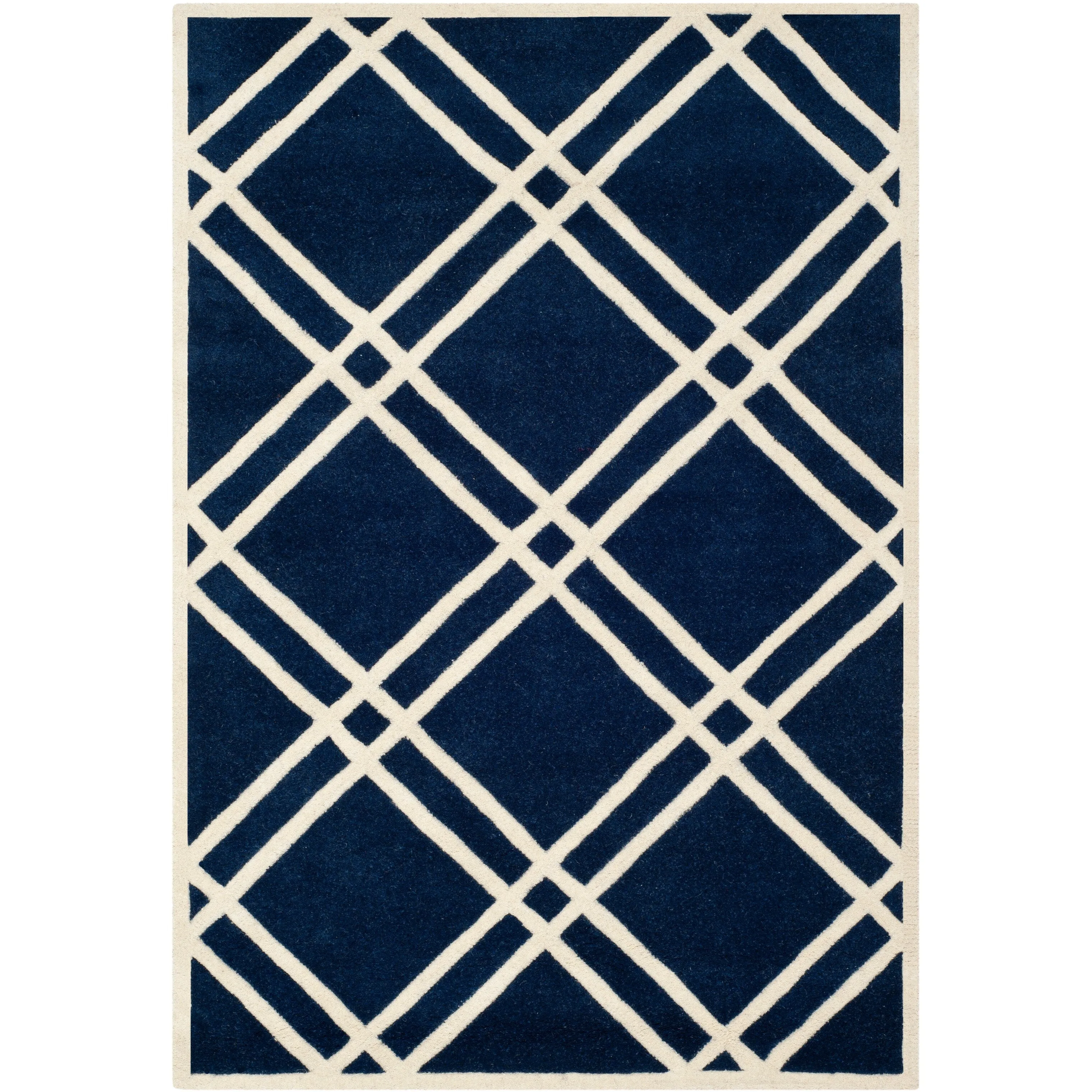 SAFAVIEH Handmade Chatham Geronda Modern Moroccan Wool Rug