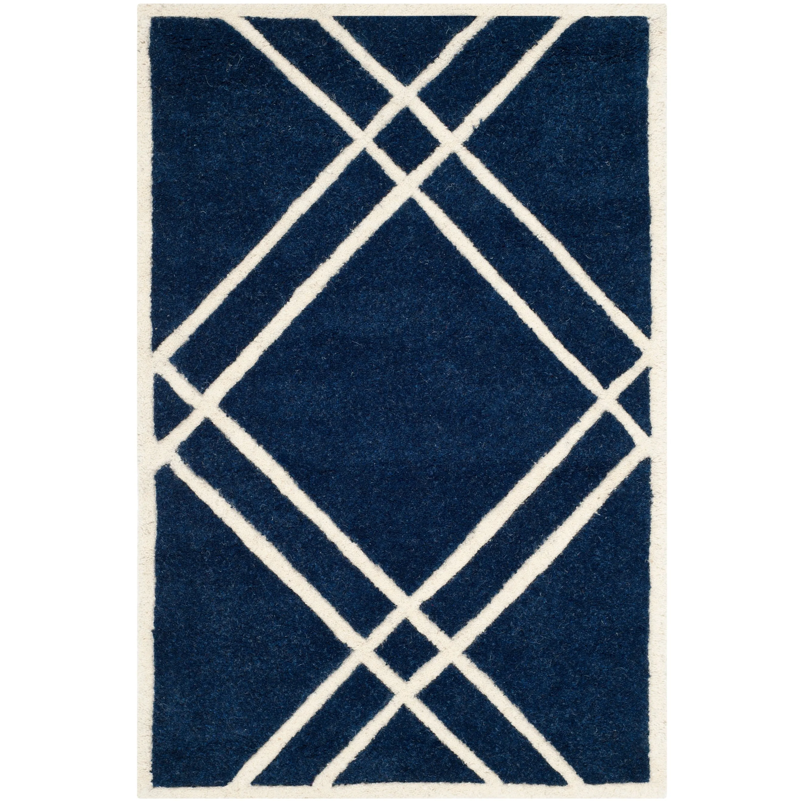 SAFAVIEH Handmade Chatham Geronda Modern Moroccan Wool Rug