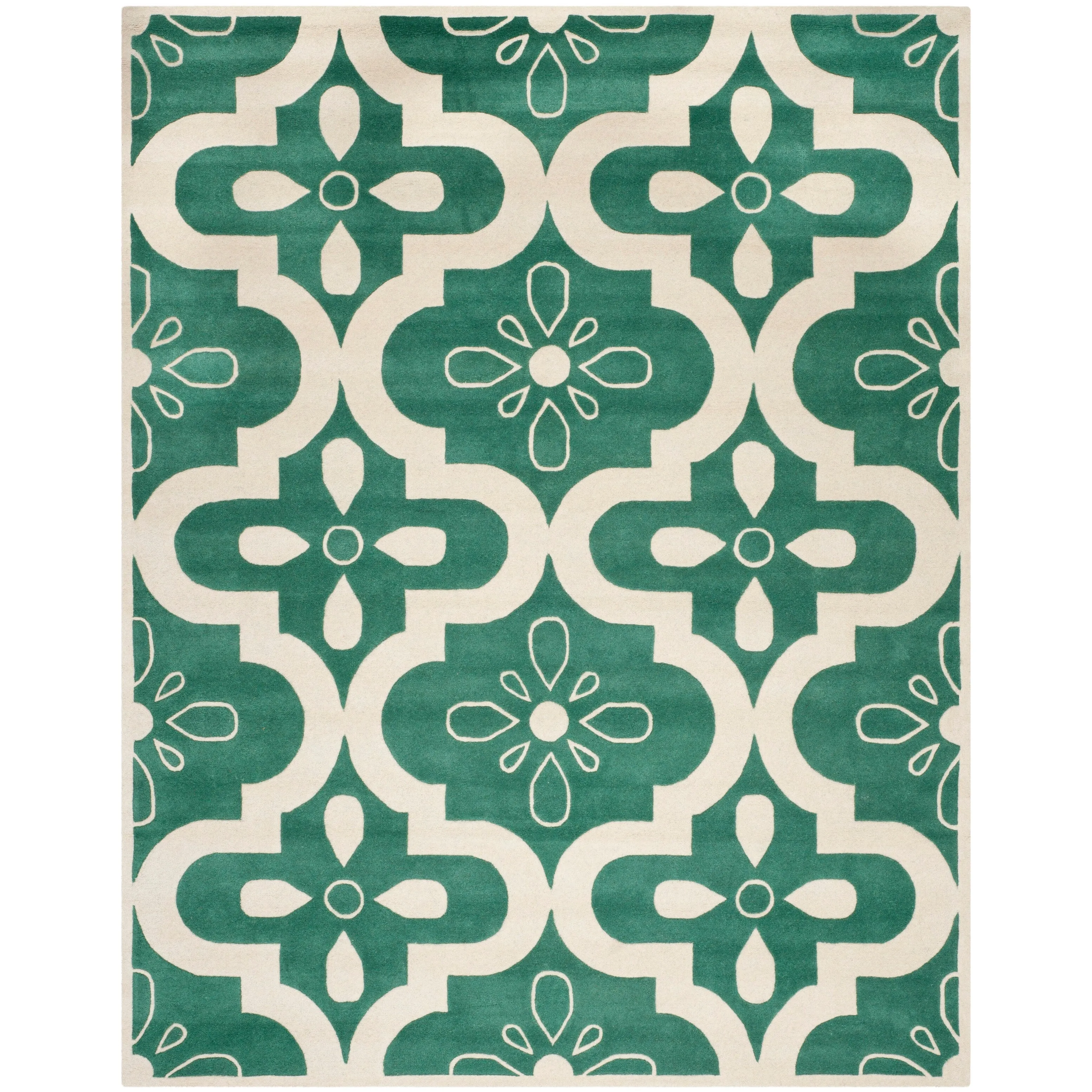 SAFAVIEH Handmade Chatham Swaantje Moroccan Wool Rug