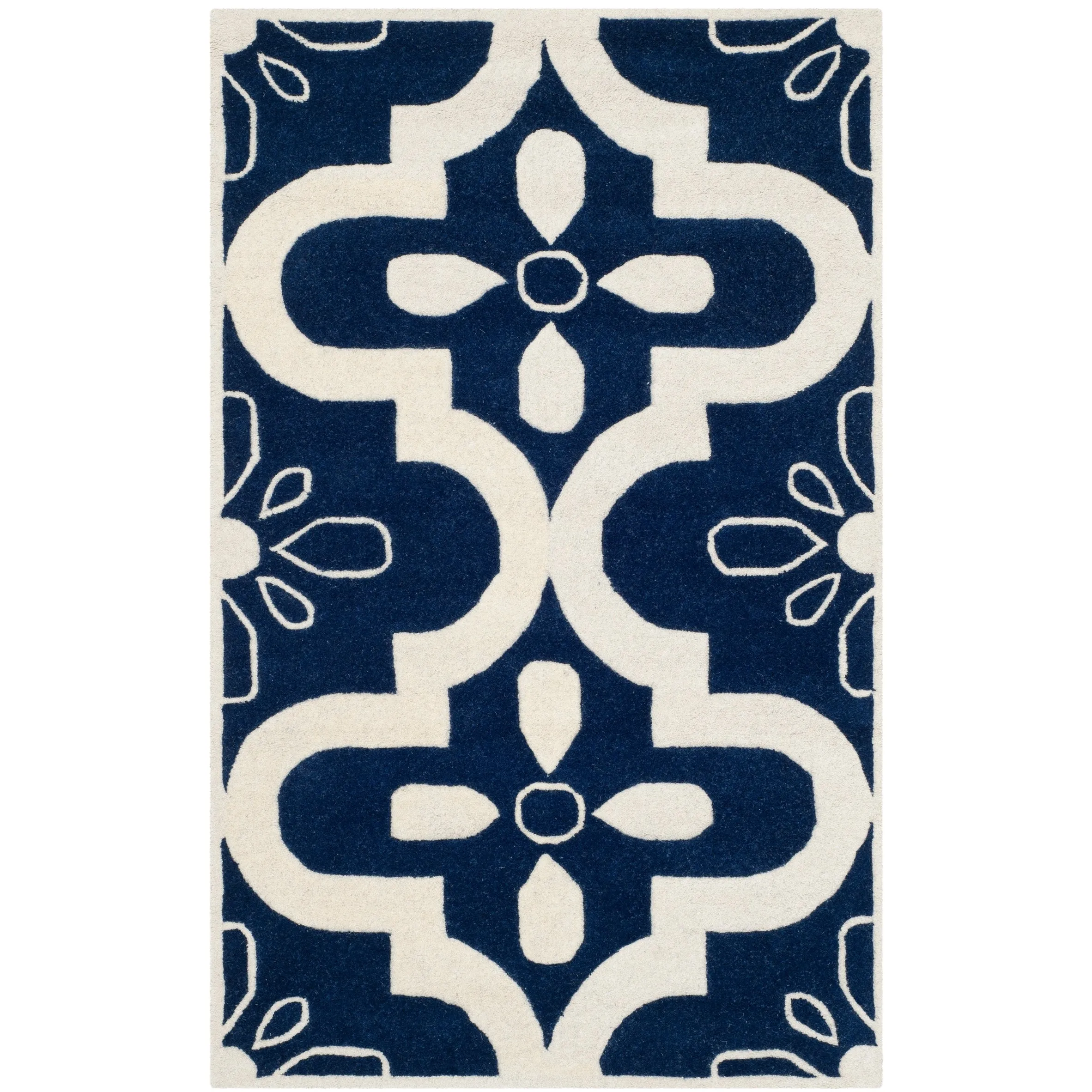 SAFAVIEH Handmade Chatham Swaantje Moroccan Wool Rug