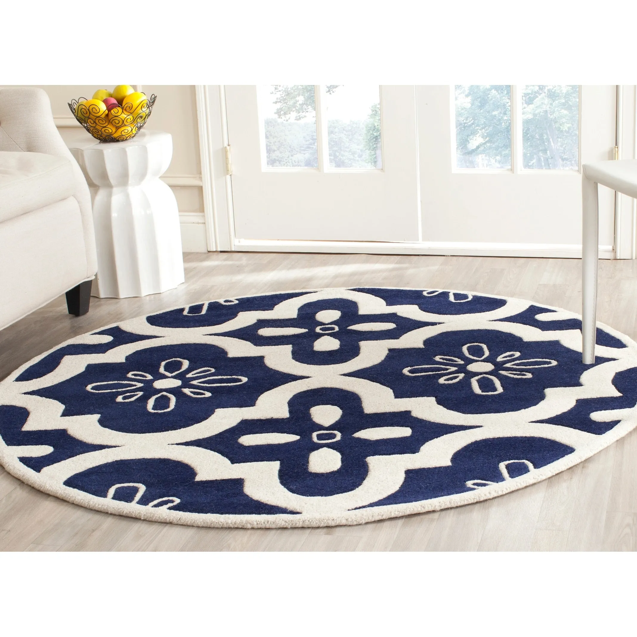 SAFAVIEH Handmade Chatham Swaantje Moroccan Wool Rug