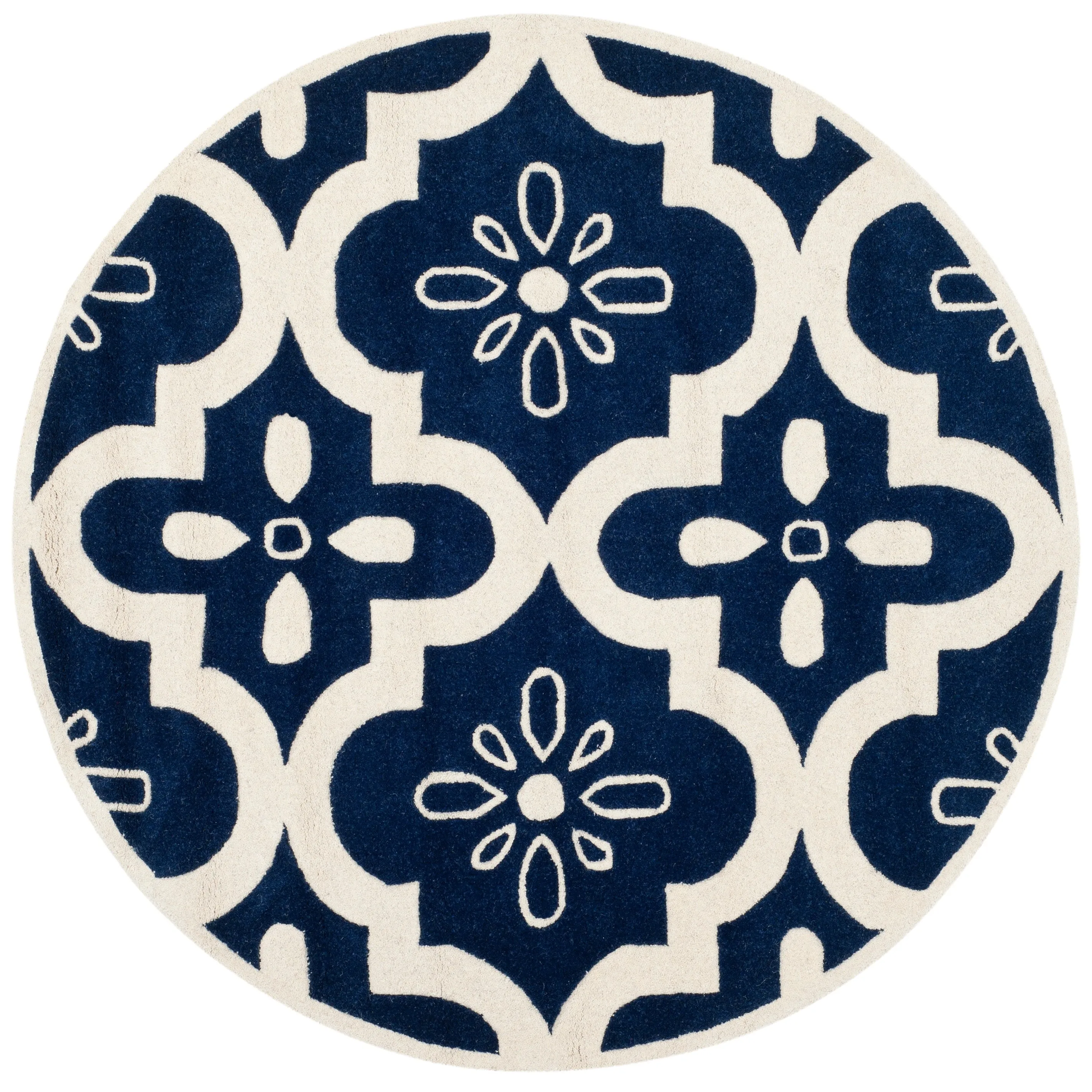 SAFAVIEH Handmade Chatham Swaantje Moroccan Wool Rug