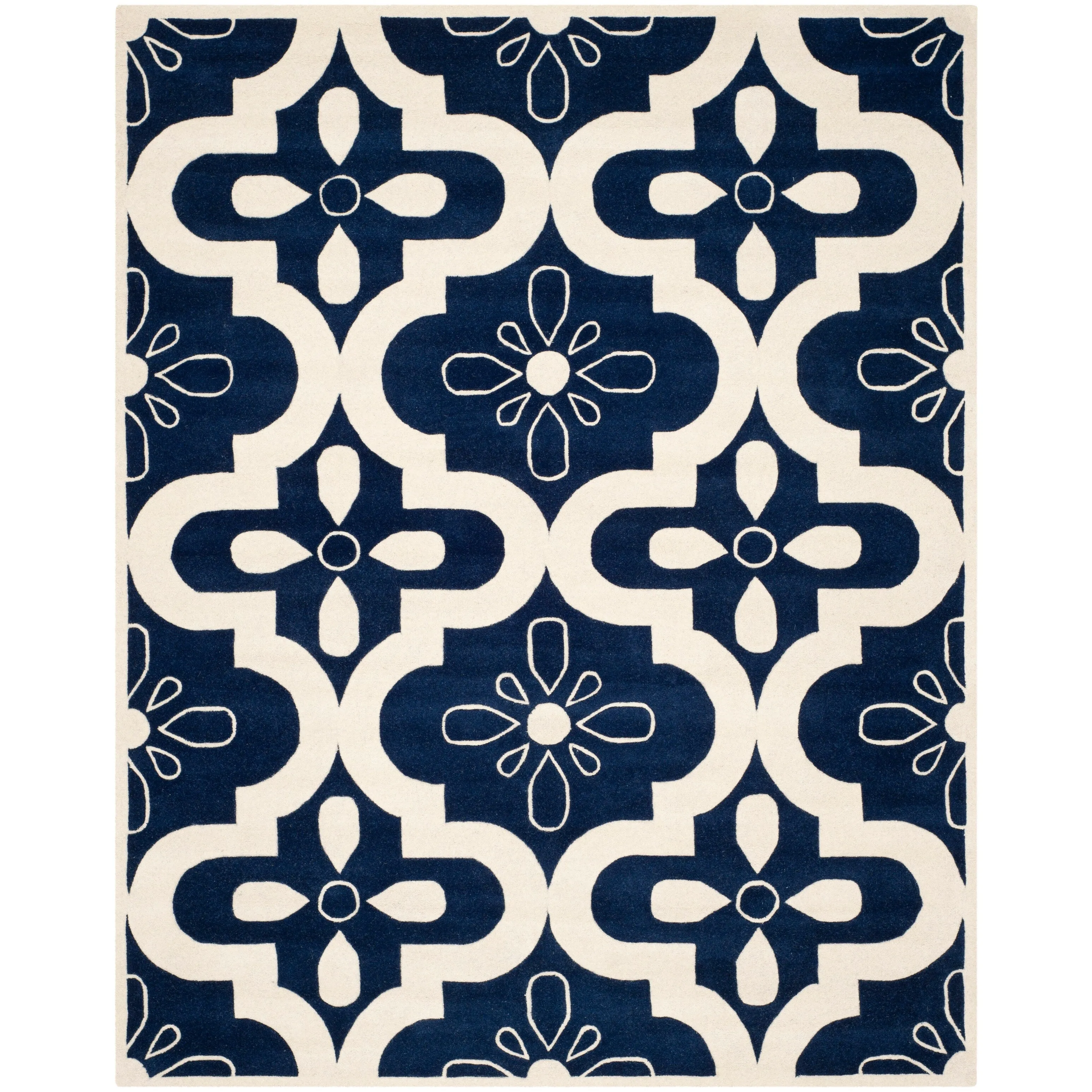 SAFAVIEH Handmade Chatham Swaantje Moroccan Wool Rug