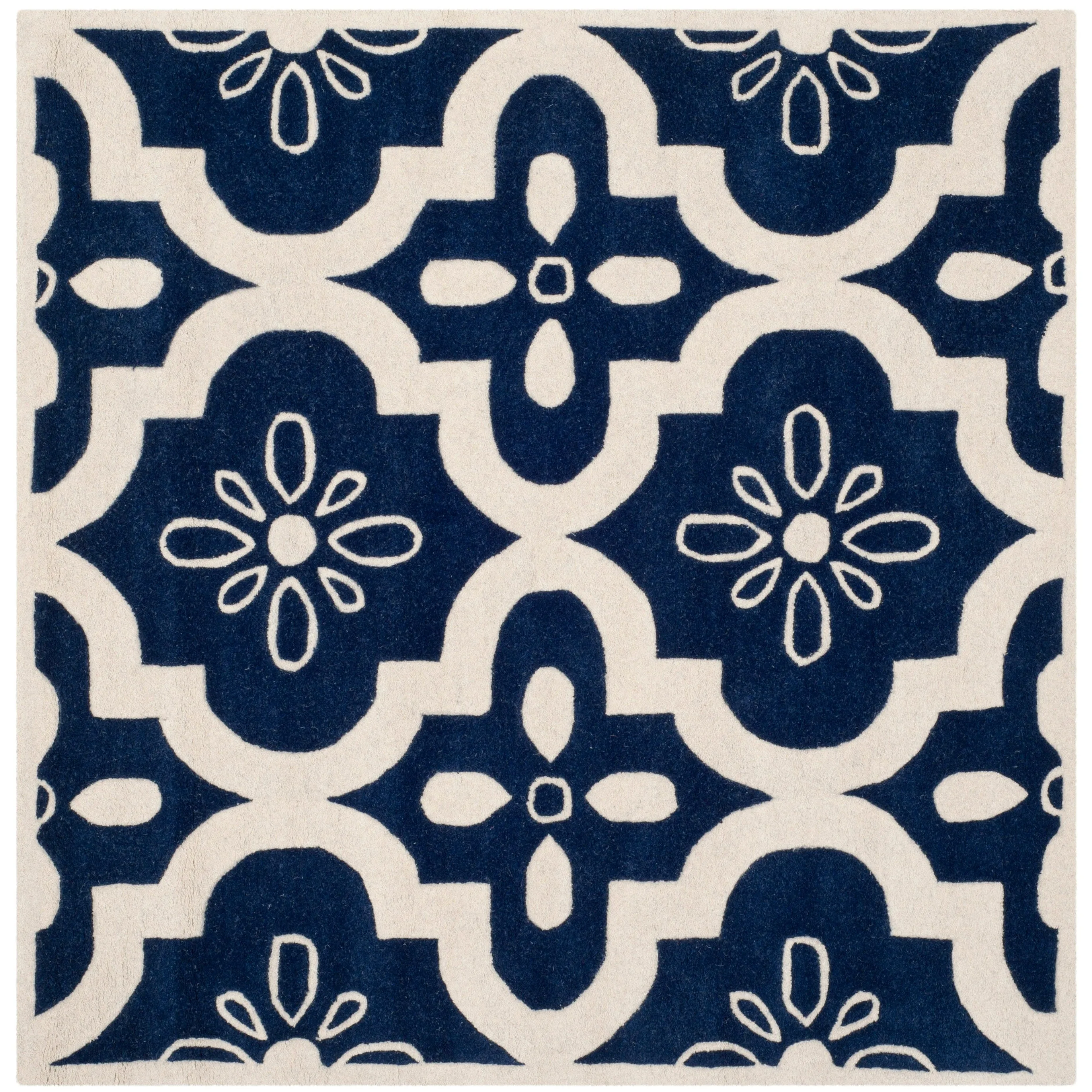 SAFAVIEH Handmade Chatham Swaantje Moroccan Wool Rug
