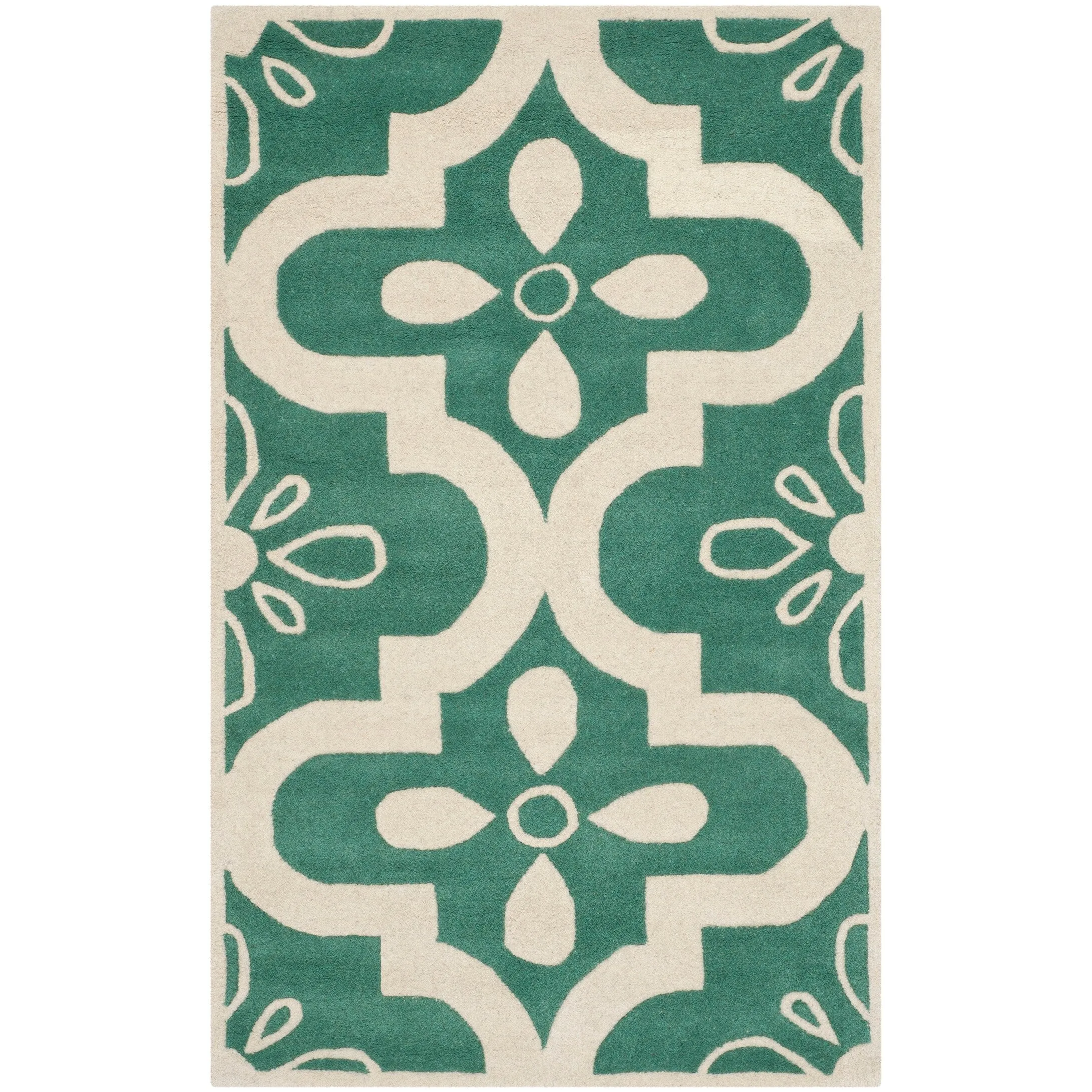 SAFAVIEH Handmade Chatham Swaantje Moroccan Wool Rug