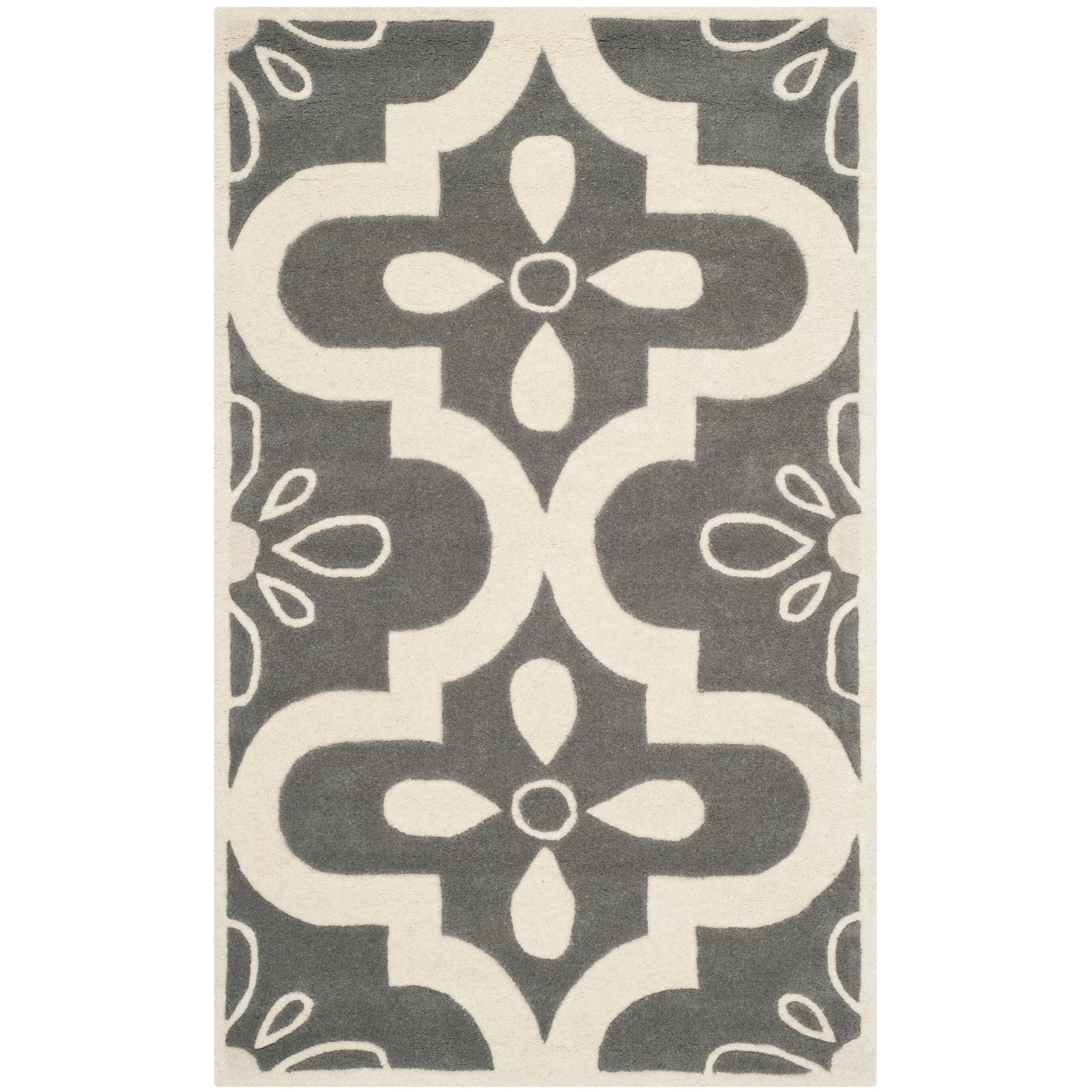 SAFAVIEH Handmade Chatham Swaantje Moroccan Wool Rug