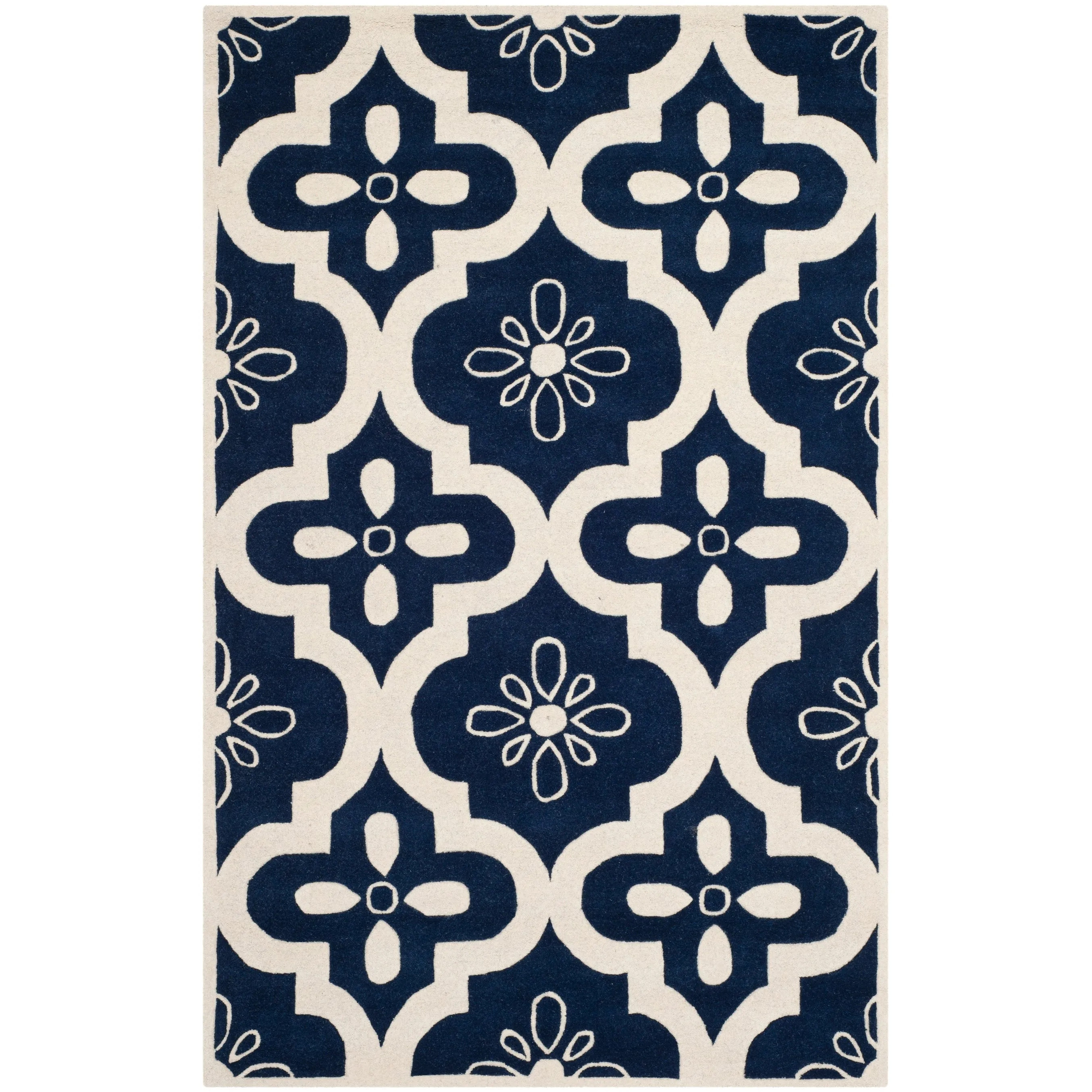 SAFAVIEH Handmade Chatham Swaantje Moroccan Wool Rug