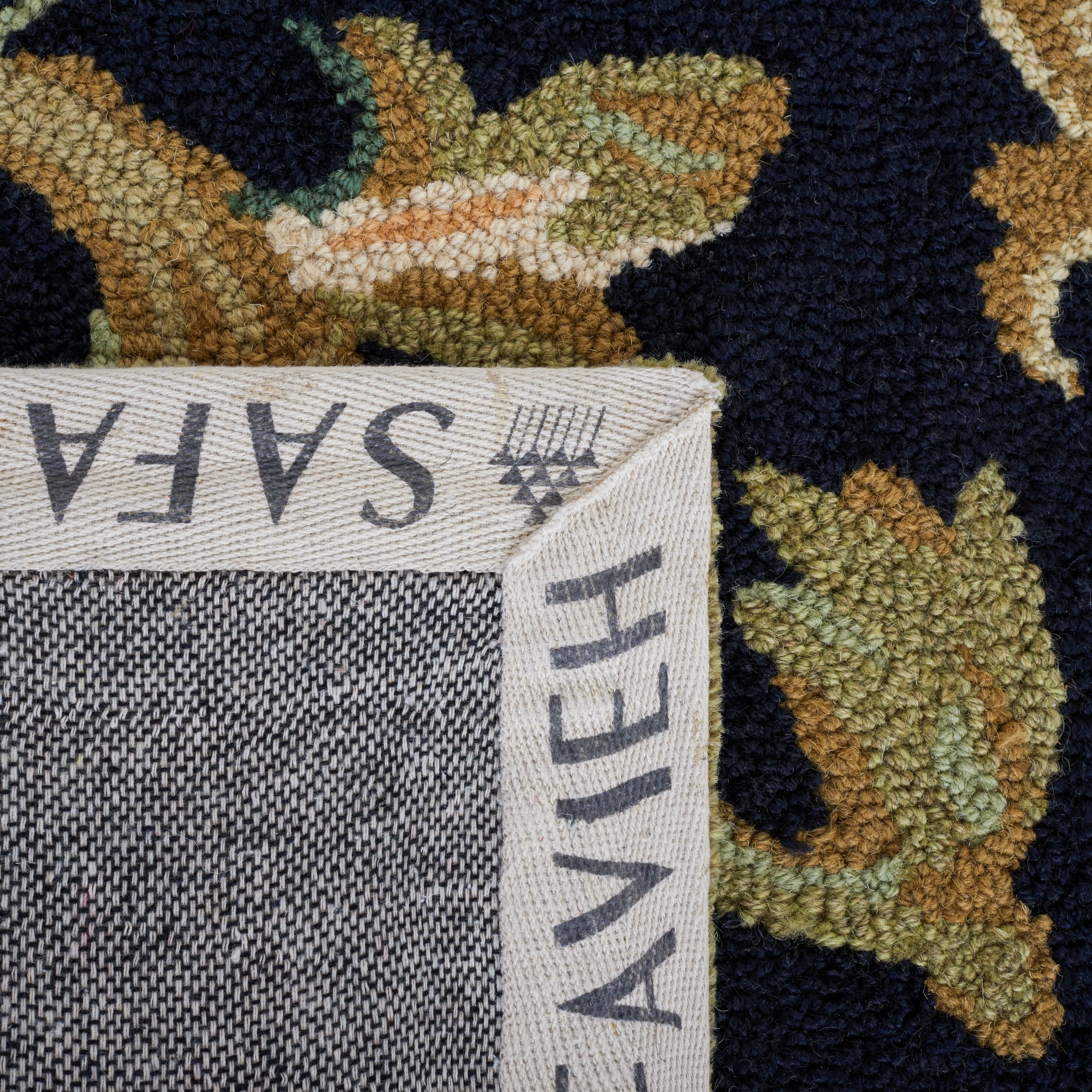 SAFAVIEH Handmade Chelsea Ageet French Country Floral Wool Rug