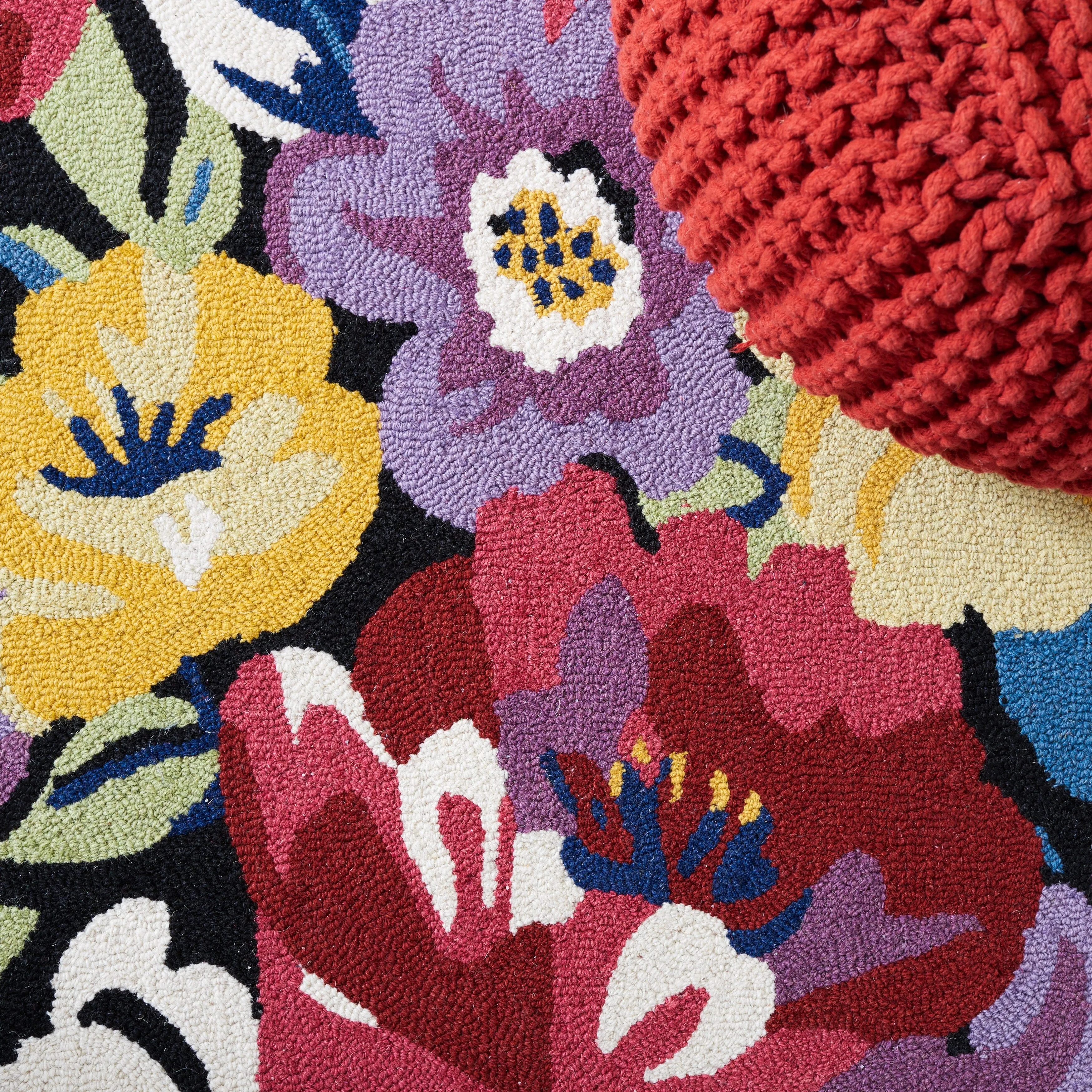 SAFAVIEH Handmade Chelsea Astronomy Floral Wool Rug