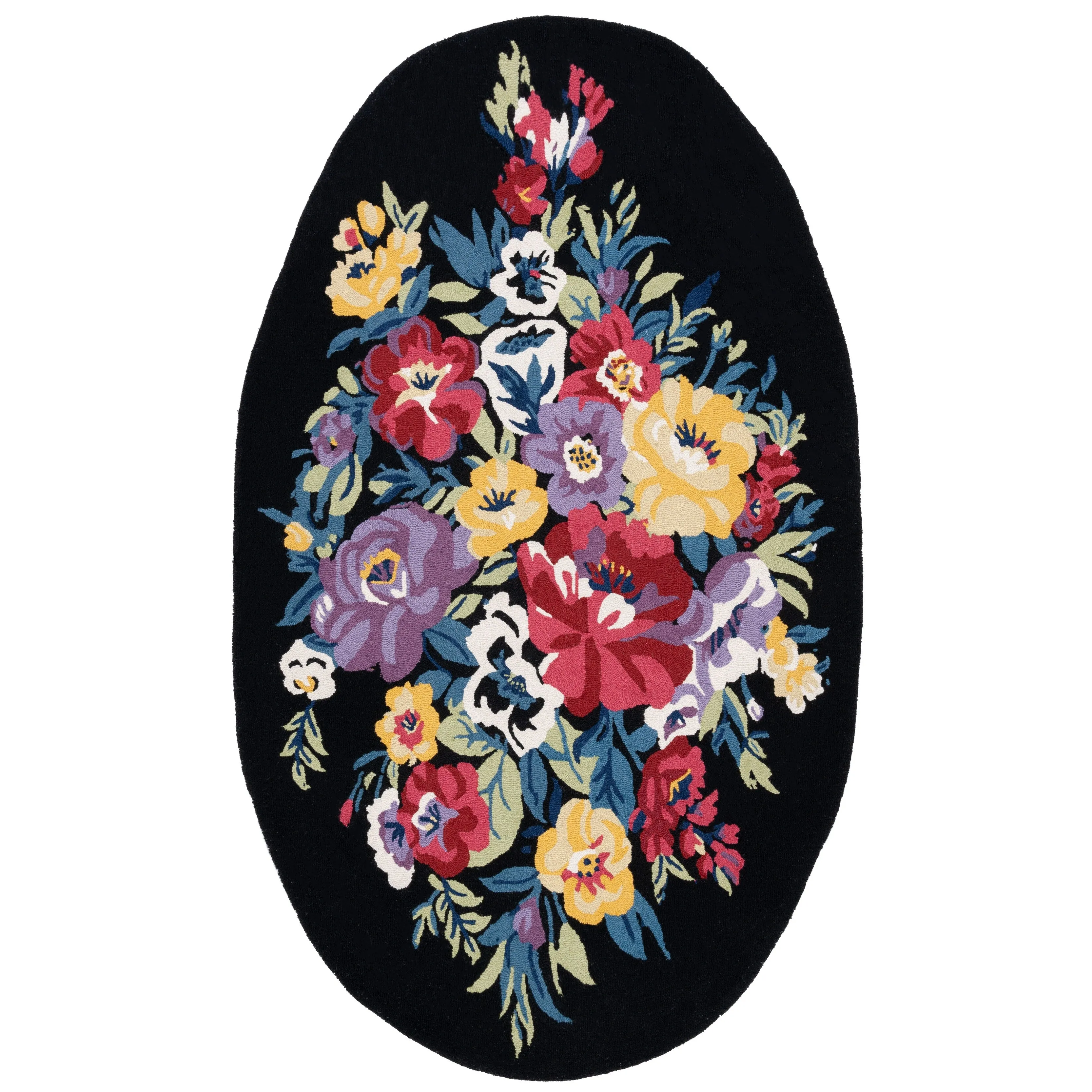 SAFAVIEH Handmade Chelsea Astronomy Floral Wool Rug