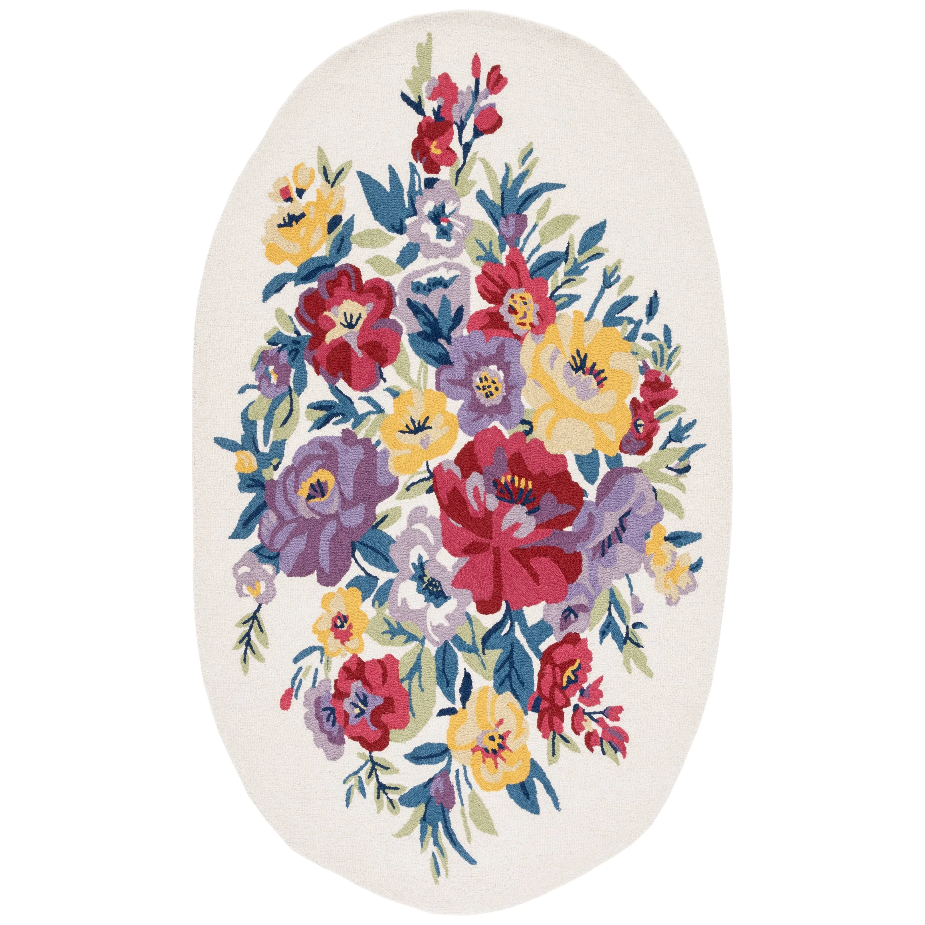 SAFAVIEH Handmade Chelsea Astronomy Floral Wool Rug
