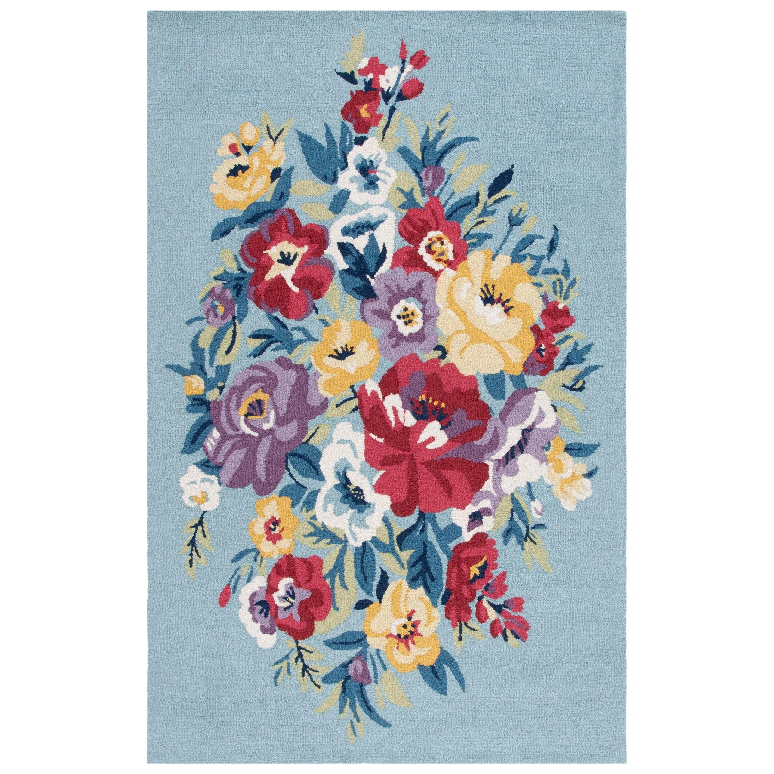 SAFAVIEH Handmade Chelsea Astronomy Floral Wool Rug