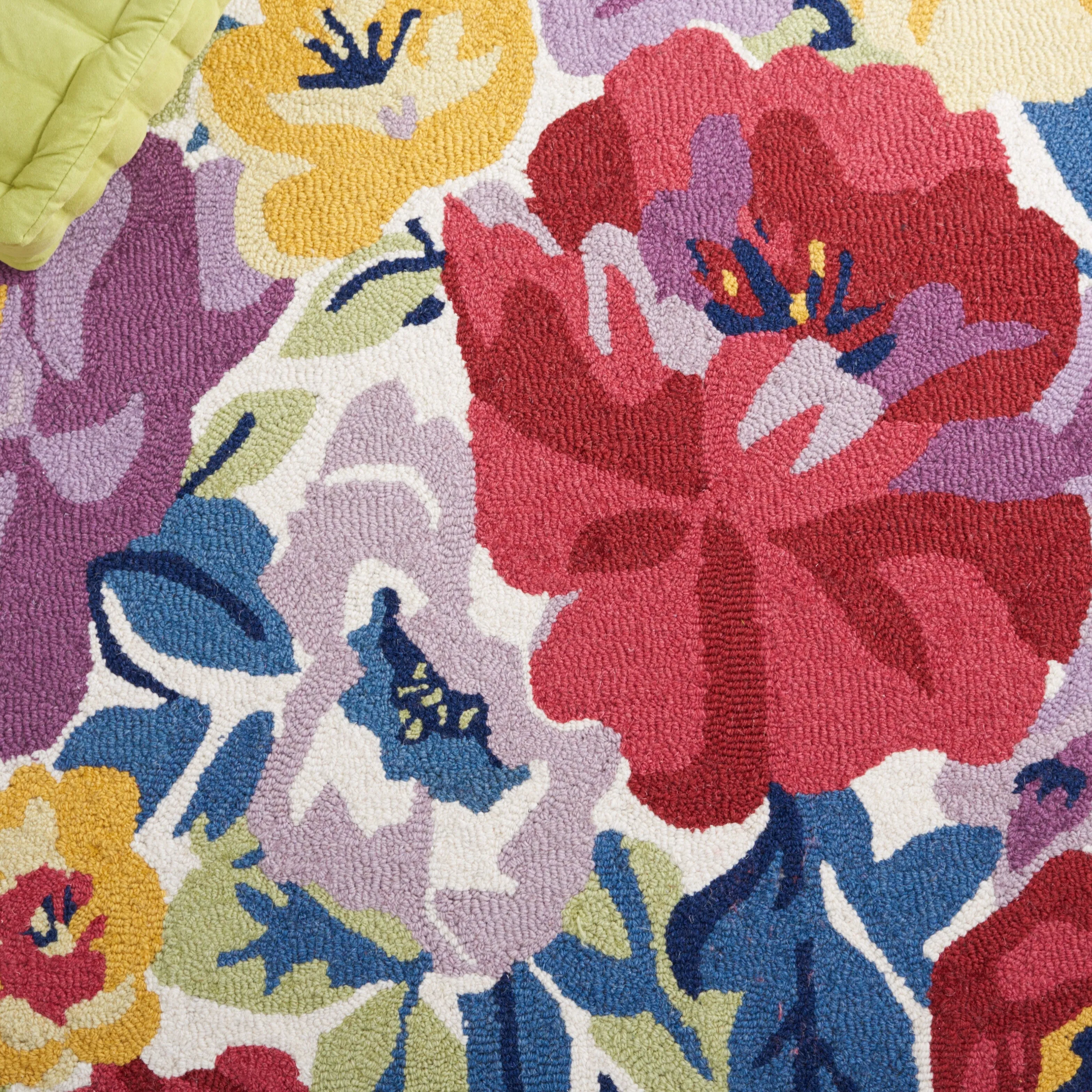 SAFAVIEH Handmade Chelsea Astronomy Floral Wool Rug