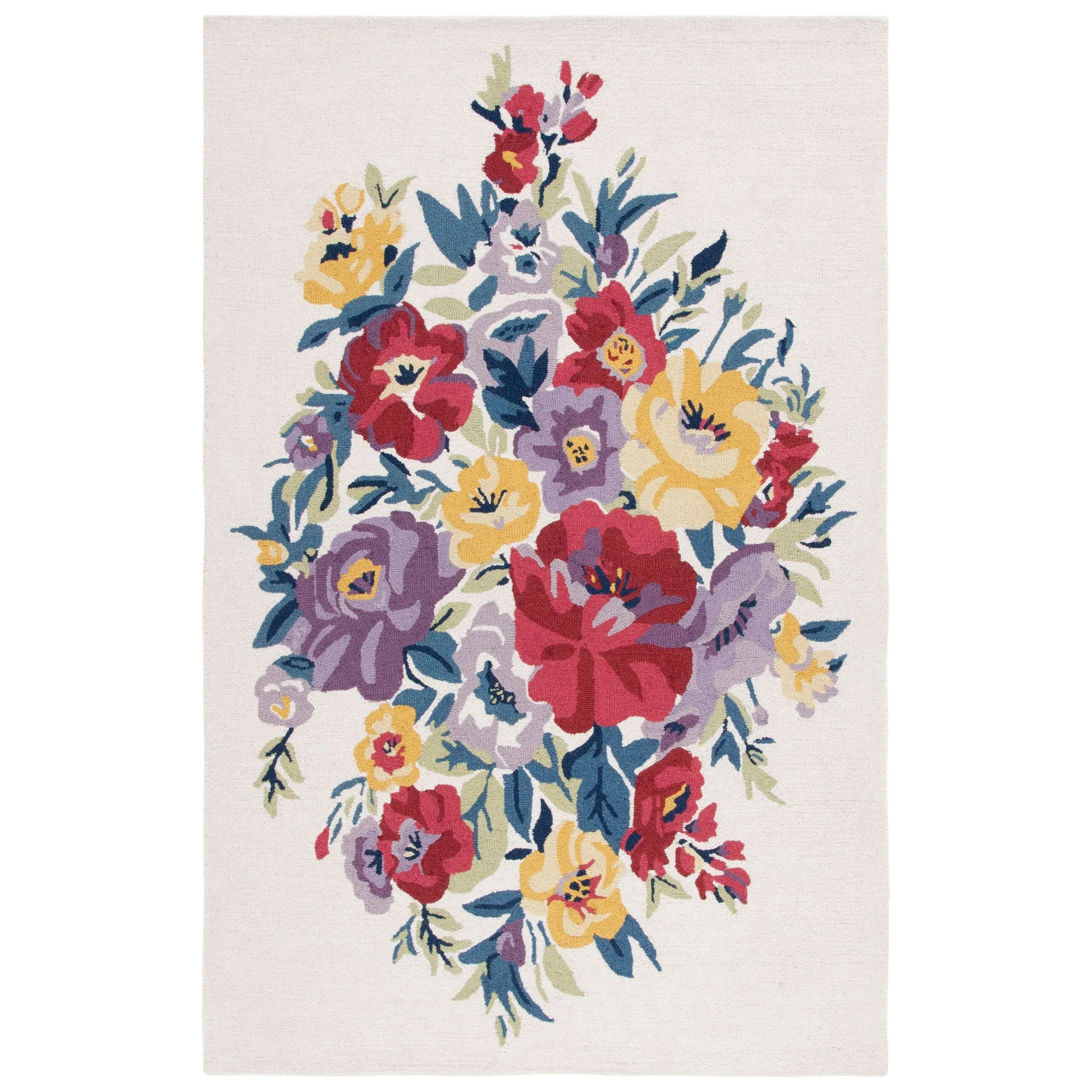 SAFAVIEH Handmade Chelsea Astronomy Floral Wool Rug