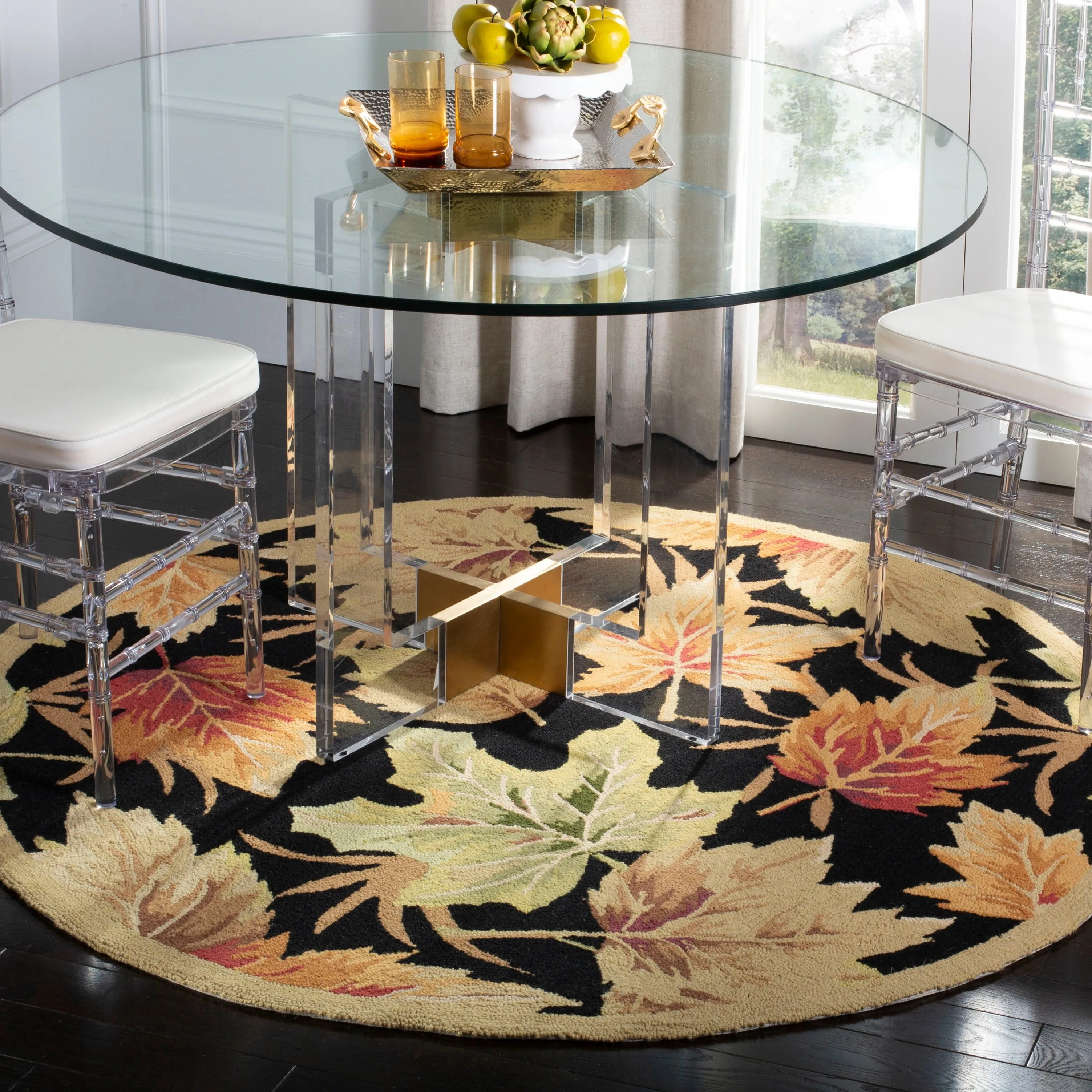 SAFAVIEH Handmade Chelsea Grove French Country Wool Rug
