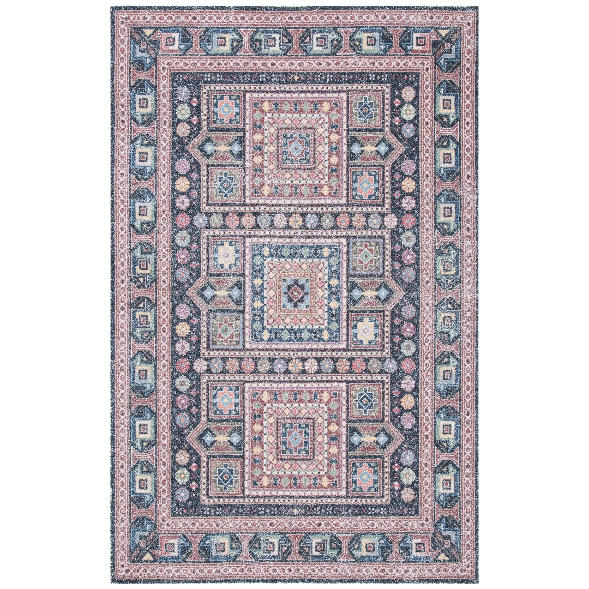 SAFAVIEH Handmade Classic Vintage Zemfira Transitional Polyester Rug