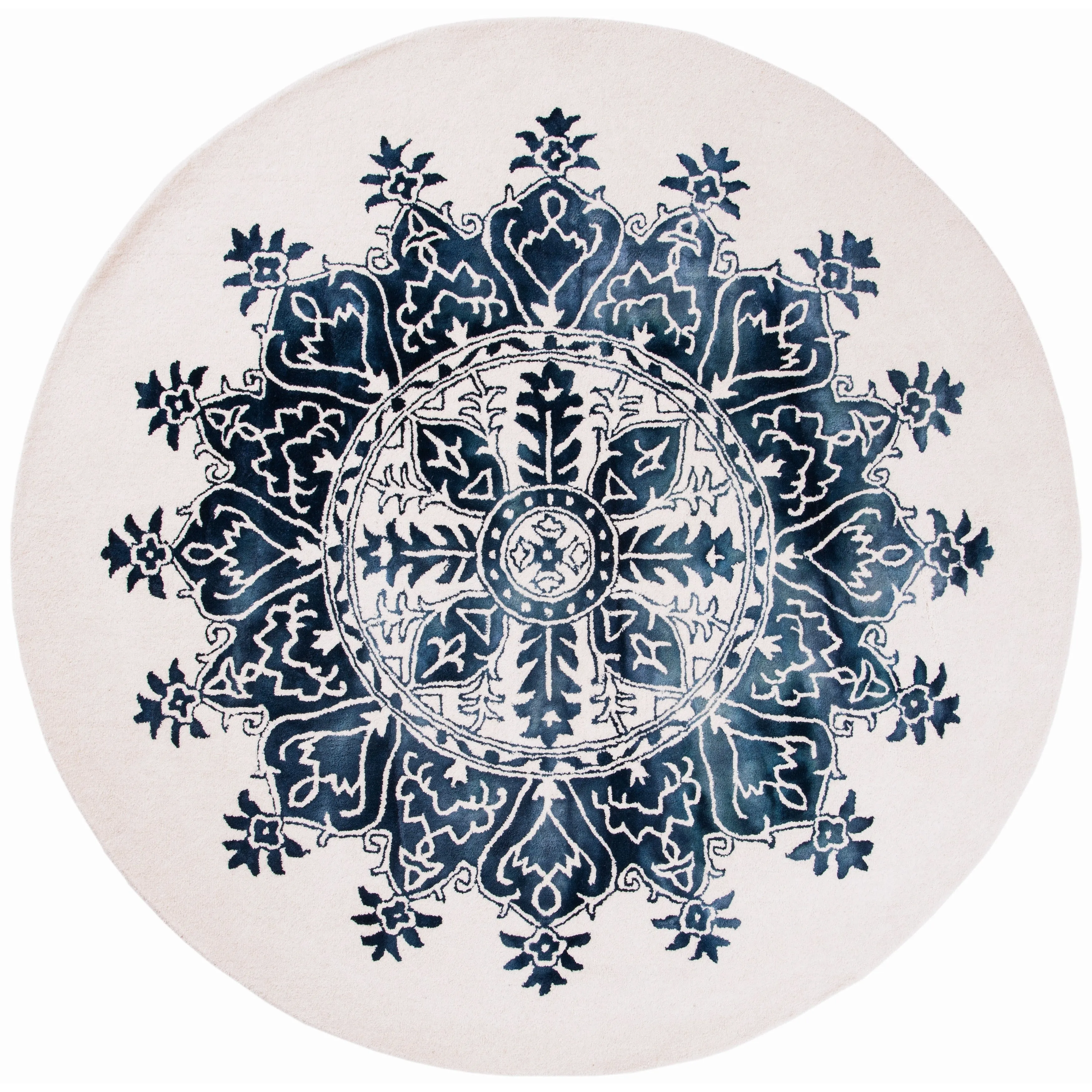 SAFAVIEH Handmade Dip Dye Katjusha Vintage Boho Wool Rug